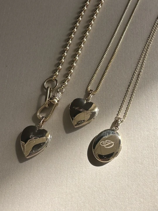 Kinn - Maison Heart Locket Necklace - Image 5