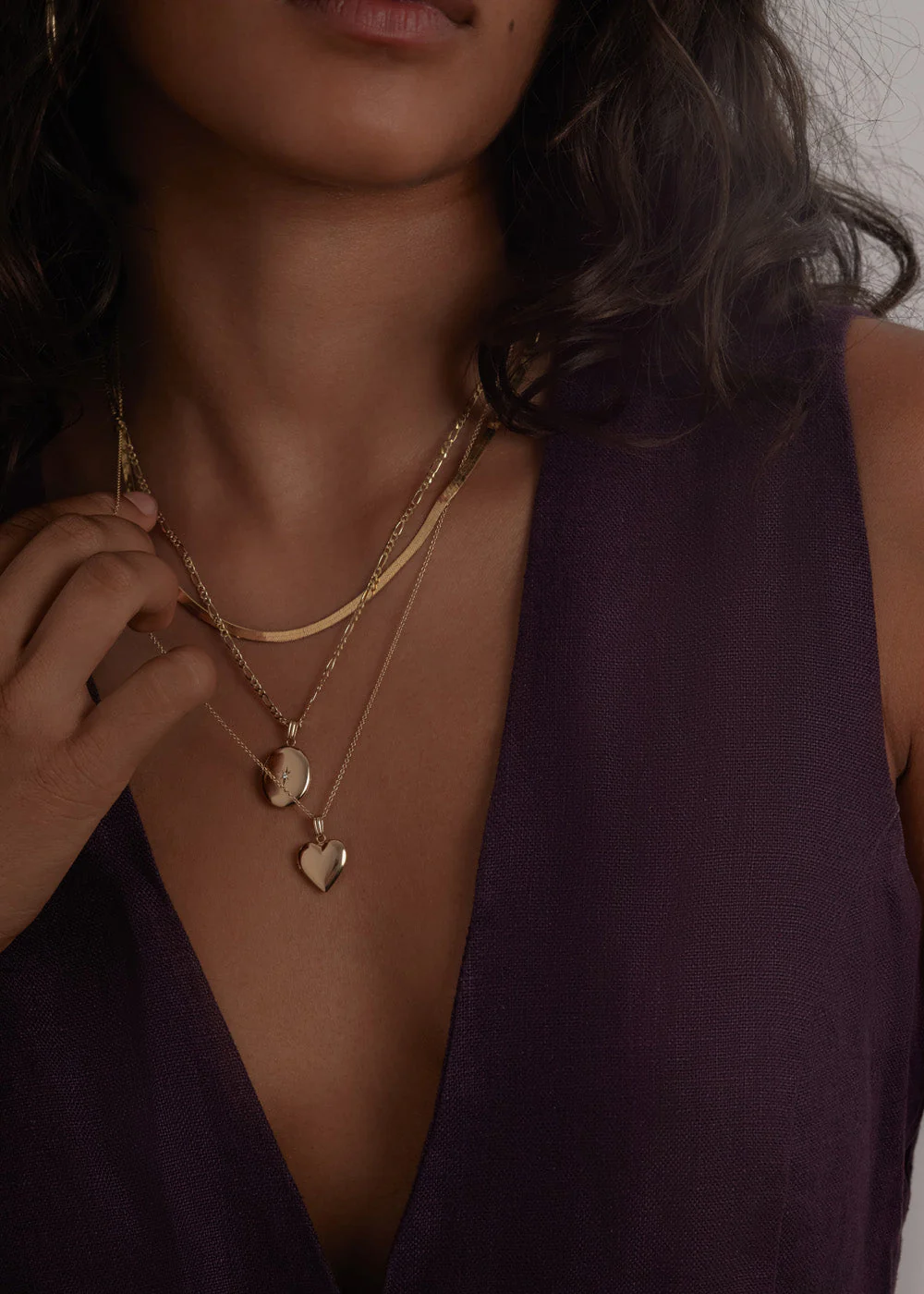 Kinn - Maison Heart Locket Necklace - Image 8