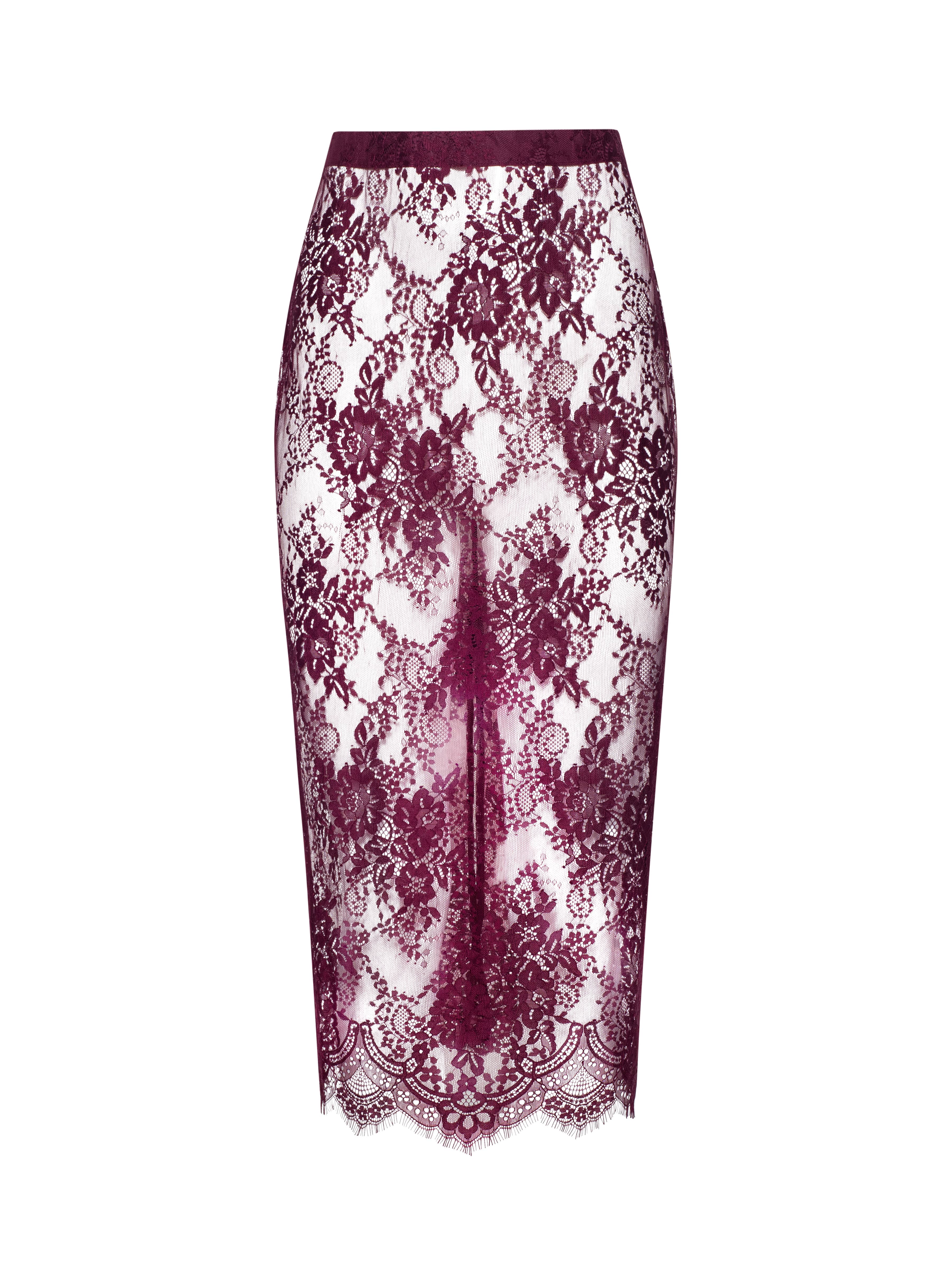 L'AGENCE - Makena Lace Pencil Skirt - Image 12