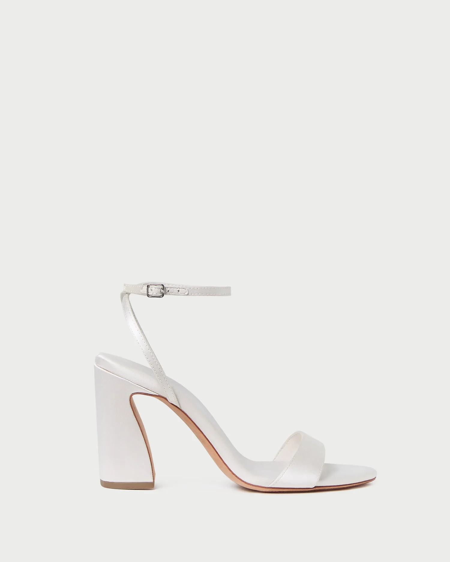 Loeffler Randall - Malia Cream Curved - Heel Sandal