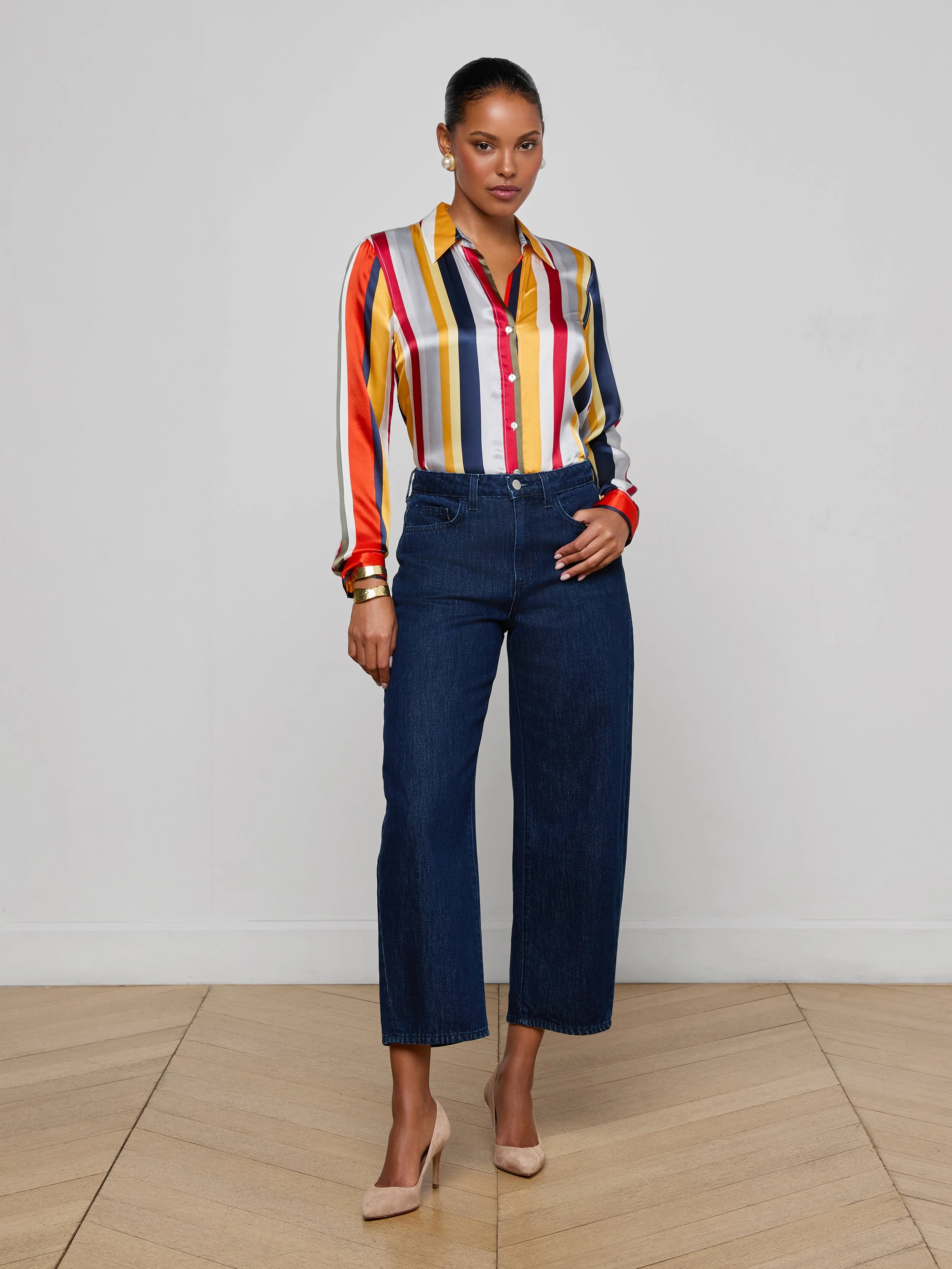 L'AGENCE - Mallis Bow - Leg Jean - Image 2
