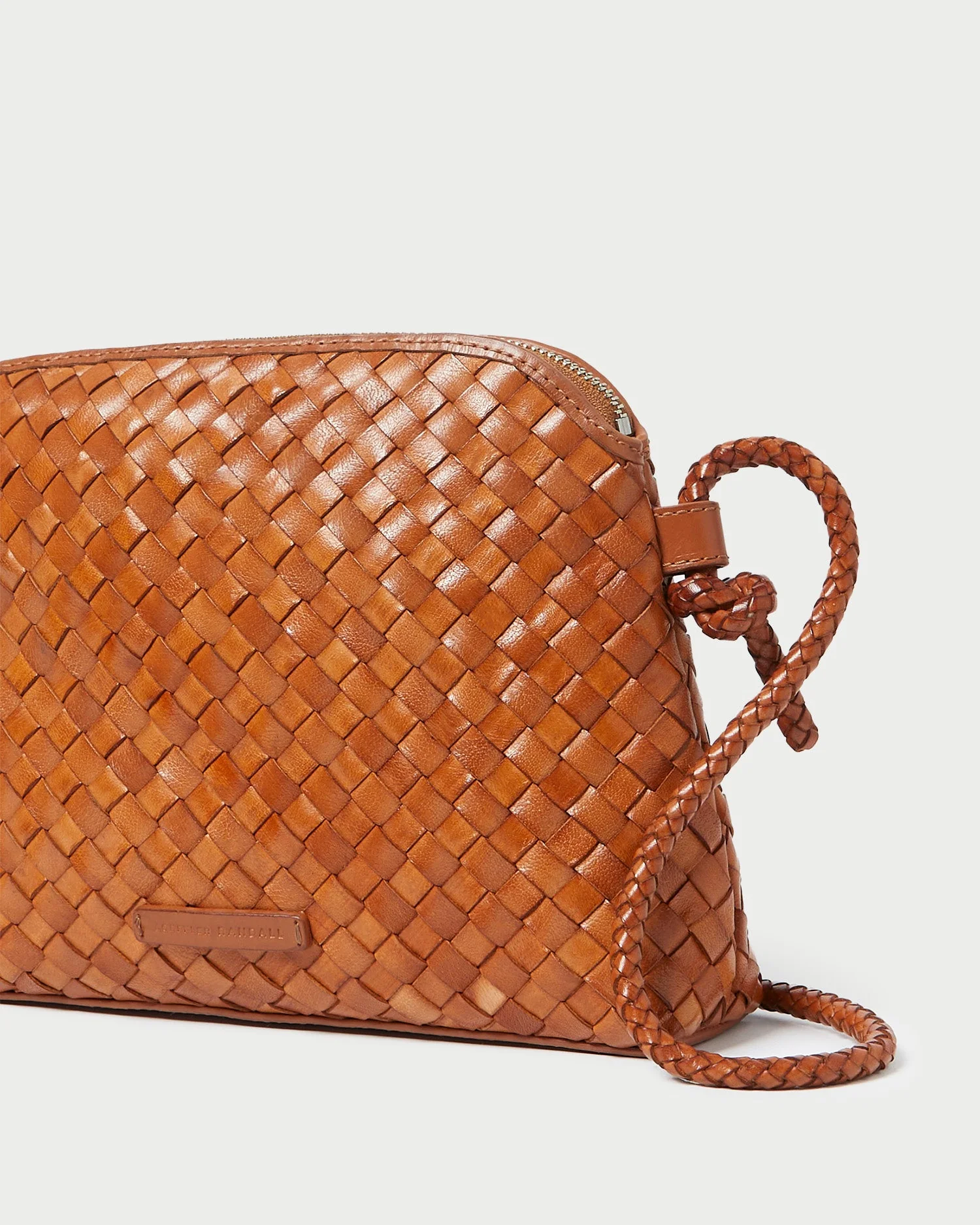 Loeffler Randall - Mallory Timber Woven Leather Crossbody - Image 2