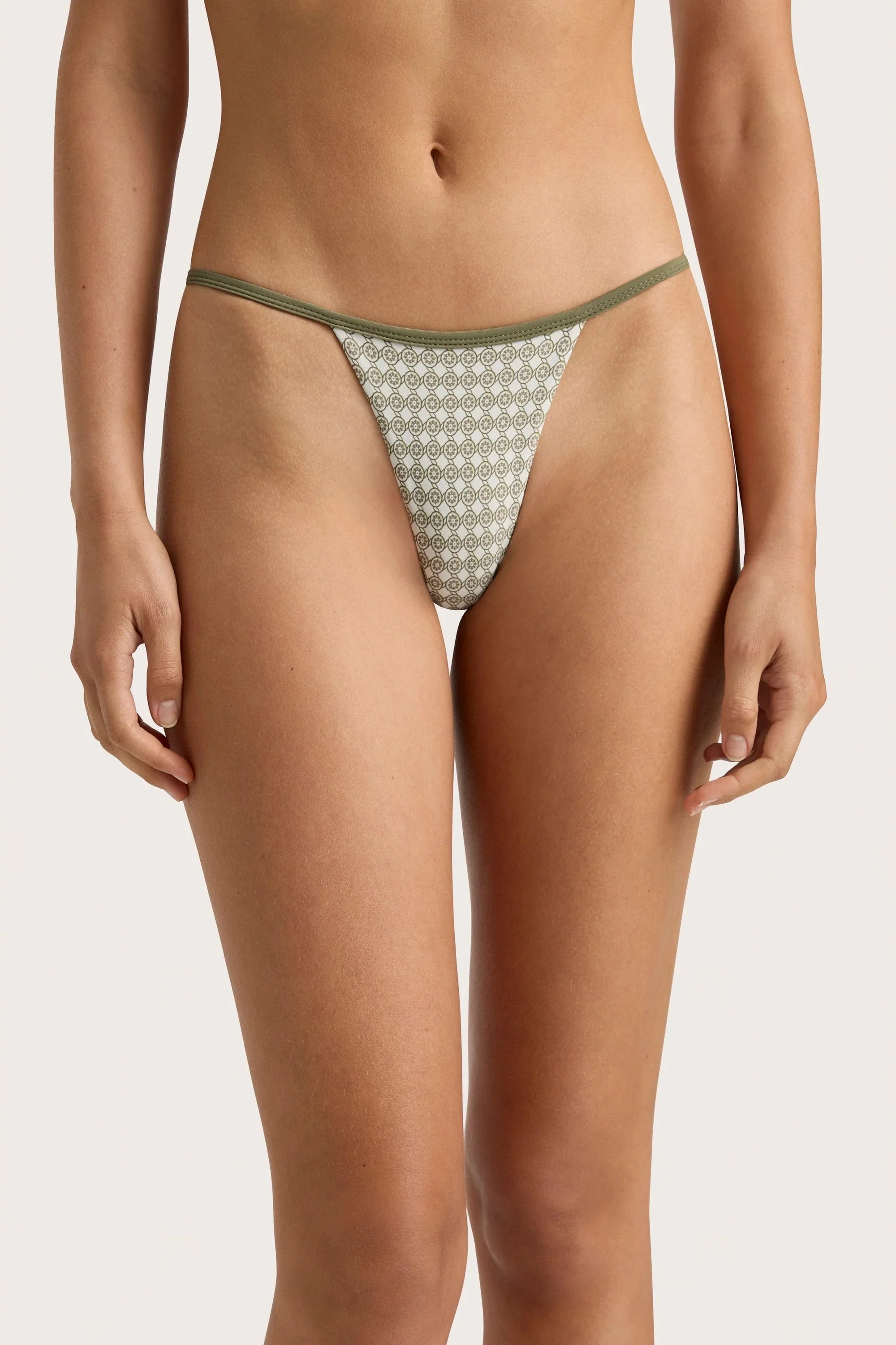 Faithfull - Manon Bikini Bottom Oliander Khaki - Final Sale - Image 3
