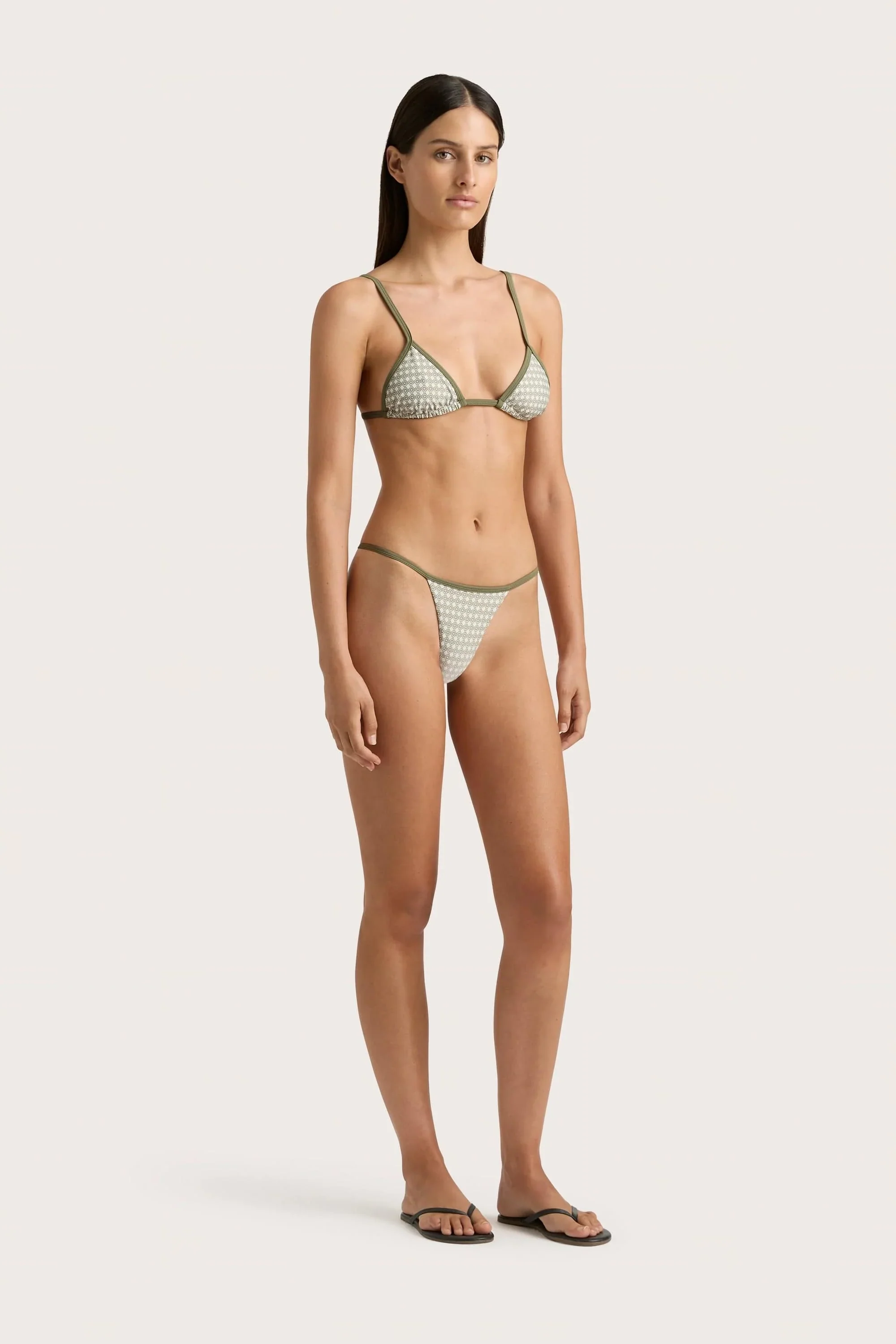 Faithfull - Manon Bikini Top Oliander Khaki - Final Sale - Image 3