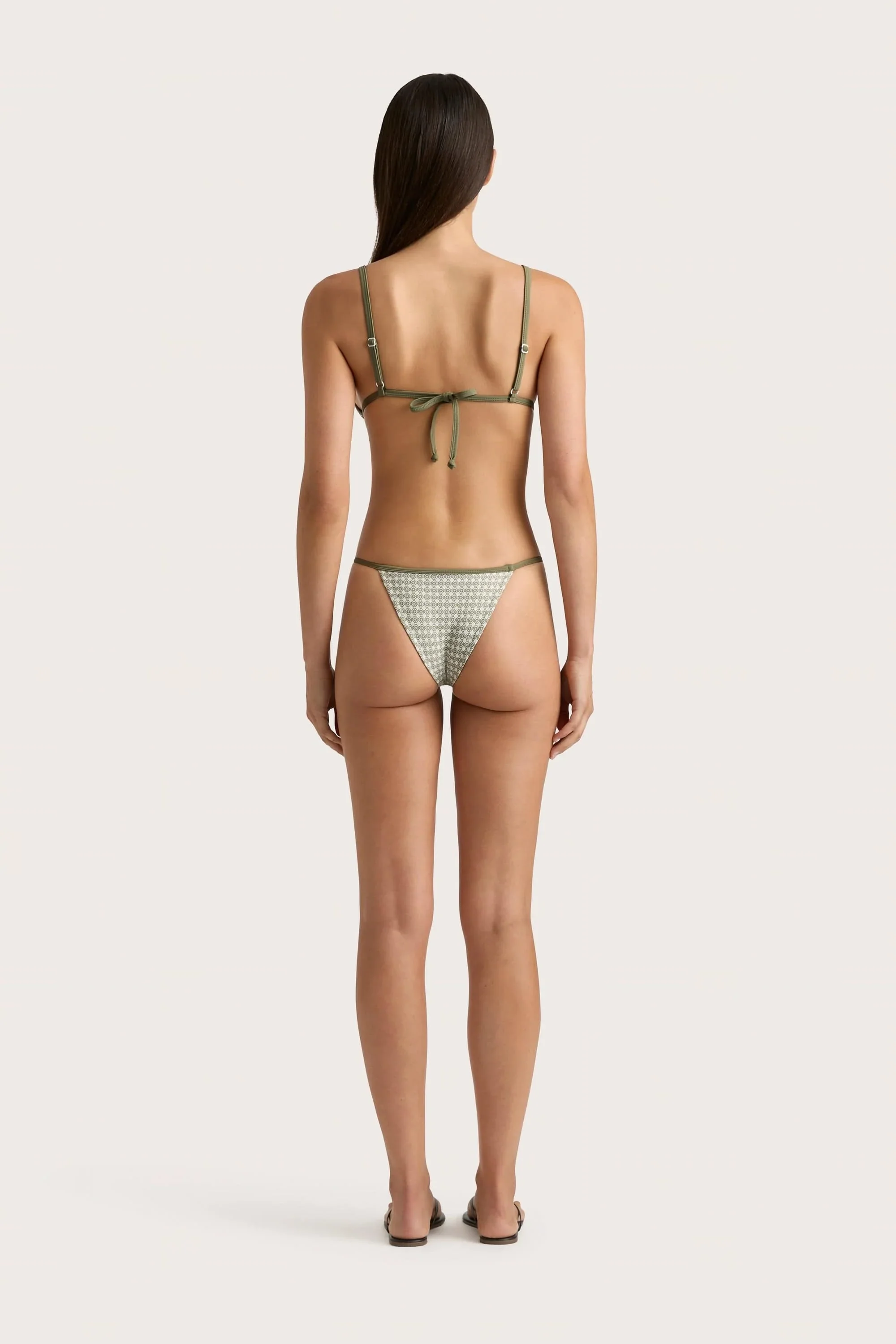 Faithfull - Manon Bikini Top Oliander Khaki - Final Sale - Image 4