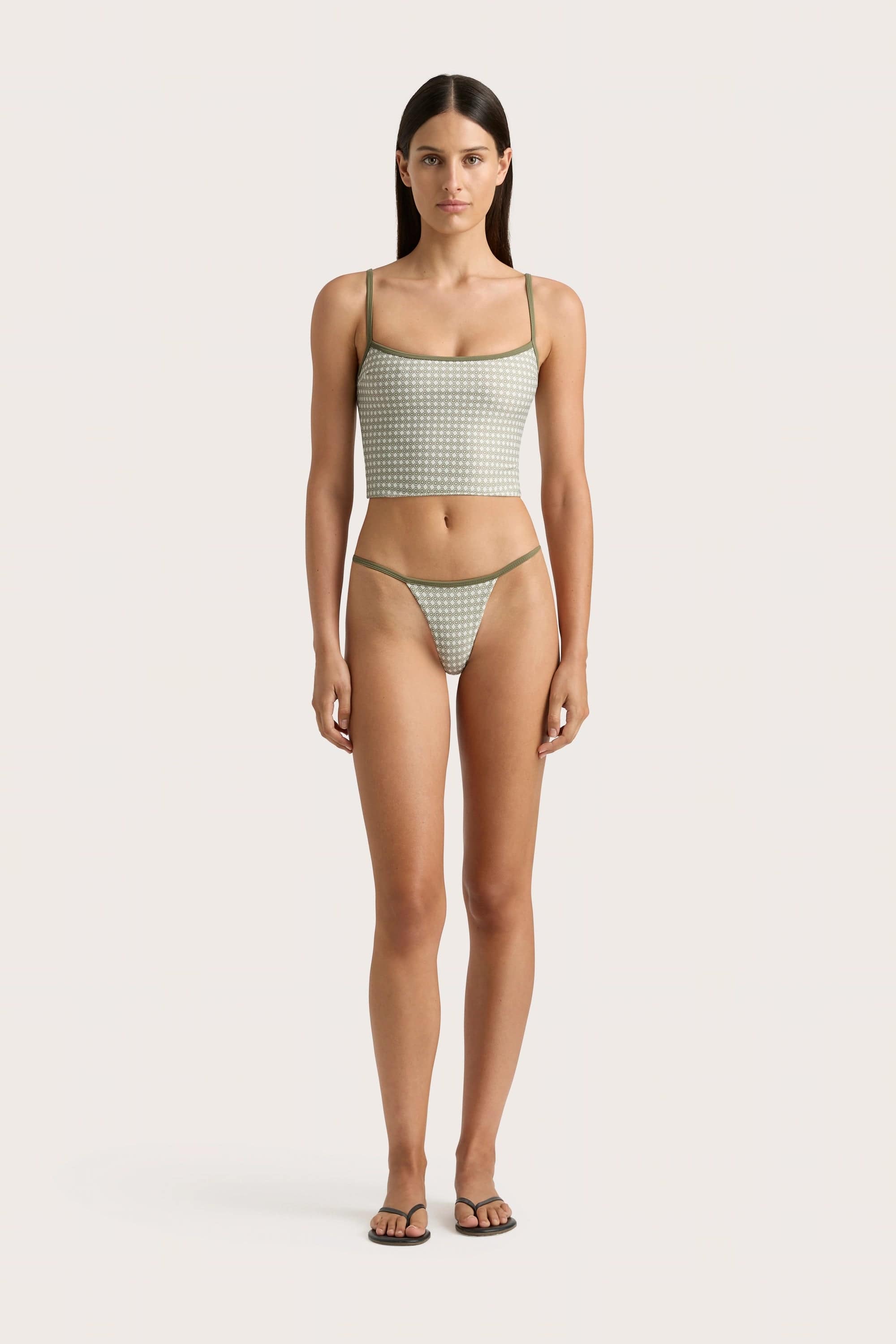 Faithfull - Manon Top Oliander Khaki - Final Sale