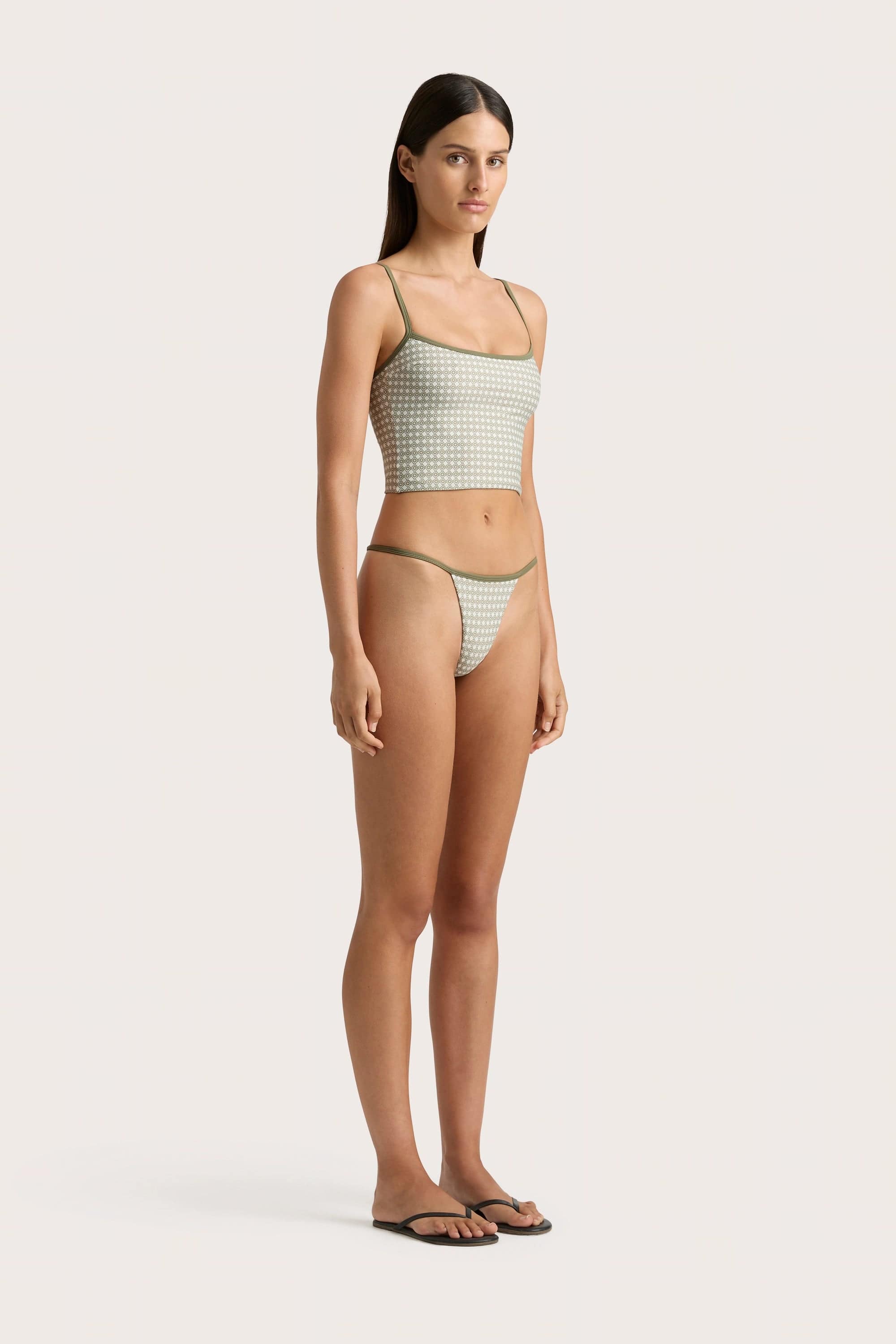 Faithfull - Manon Top Oliander Khaki - Final Sale - Image 2