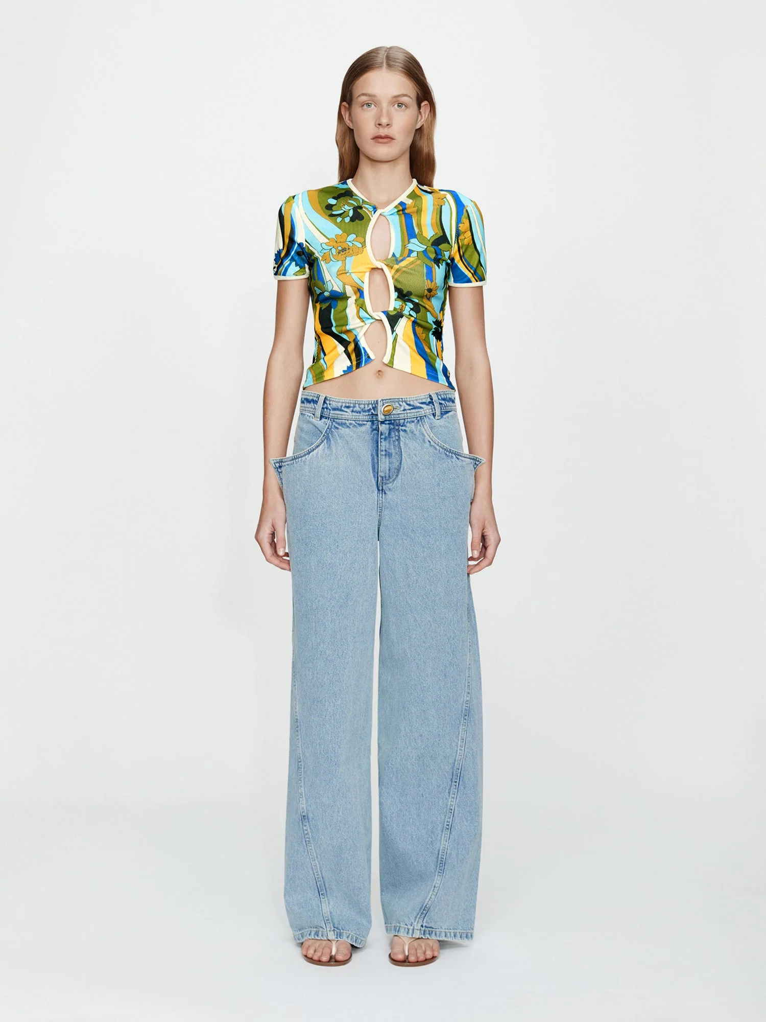 Christopher Esber - Manta Sting Denim Jean