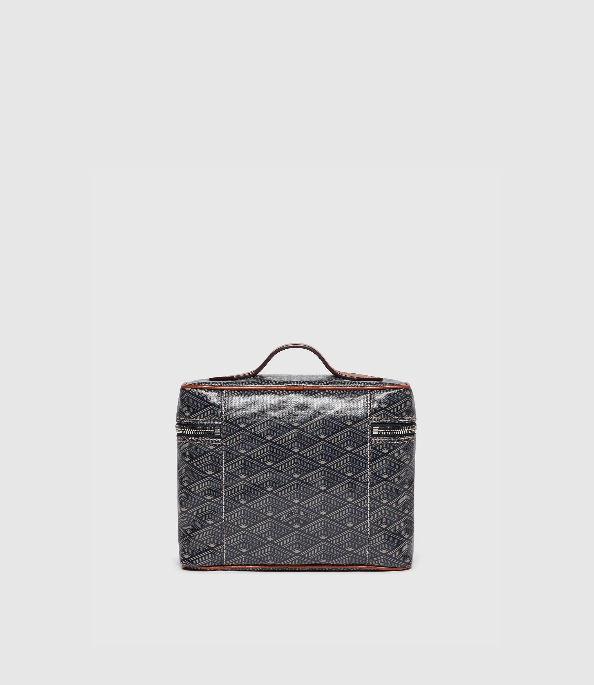 Metier - Many Days Toiletry Bag Signature Canvas Navy - Image 3
