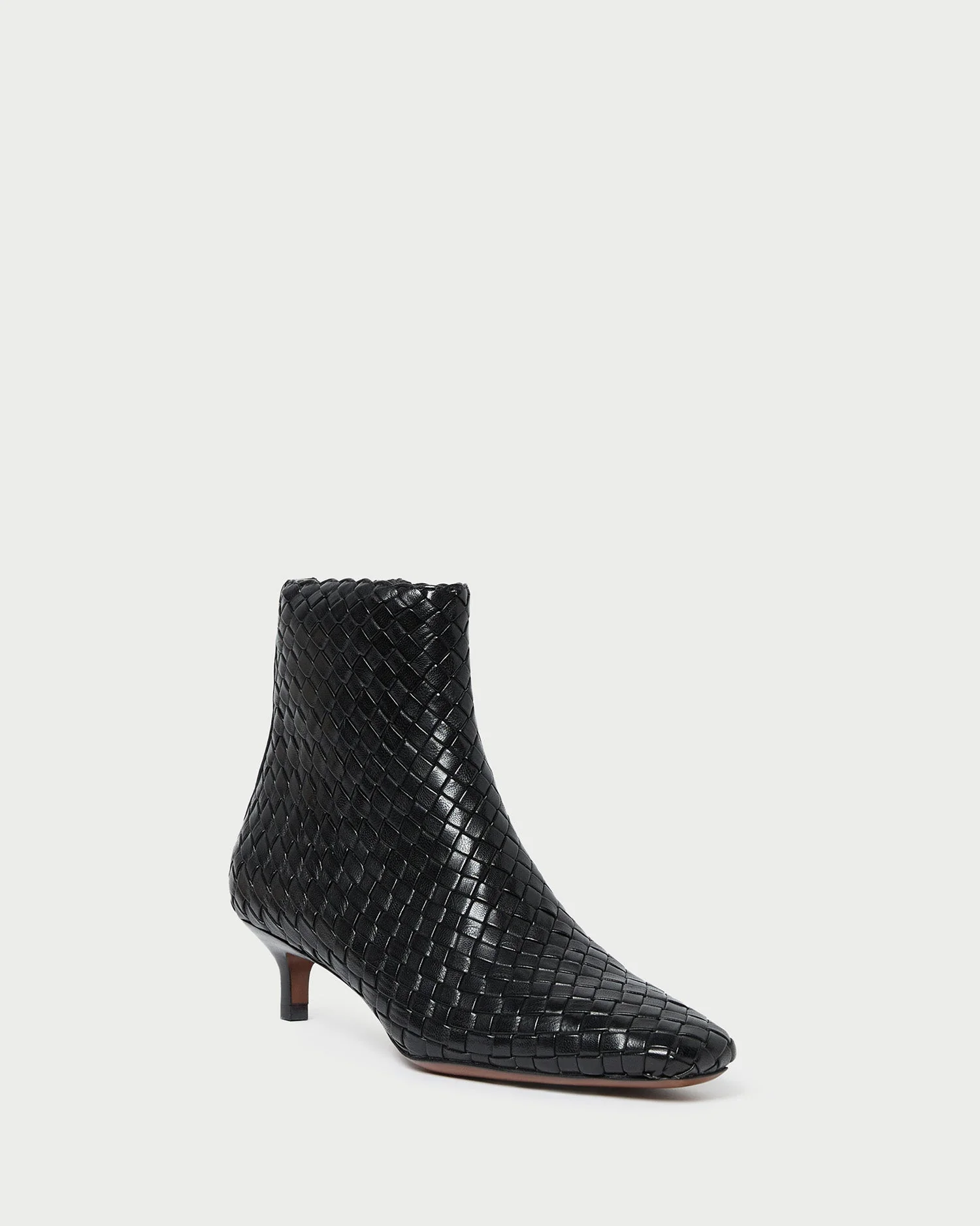 Loeffler Randall - Marcella Black Woven Ankle Boot - Image 4