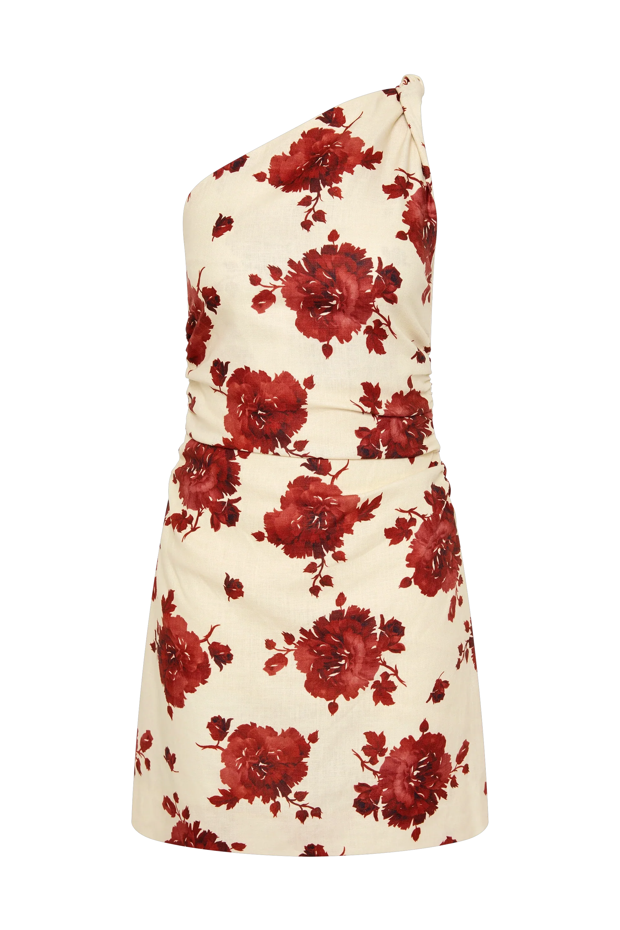 Faithfull - Marga Mini Dress Cecile Floral Garnet - Final Sale - Image 8