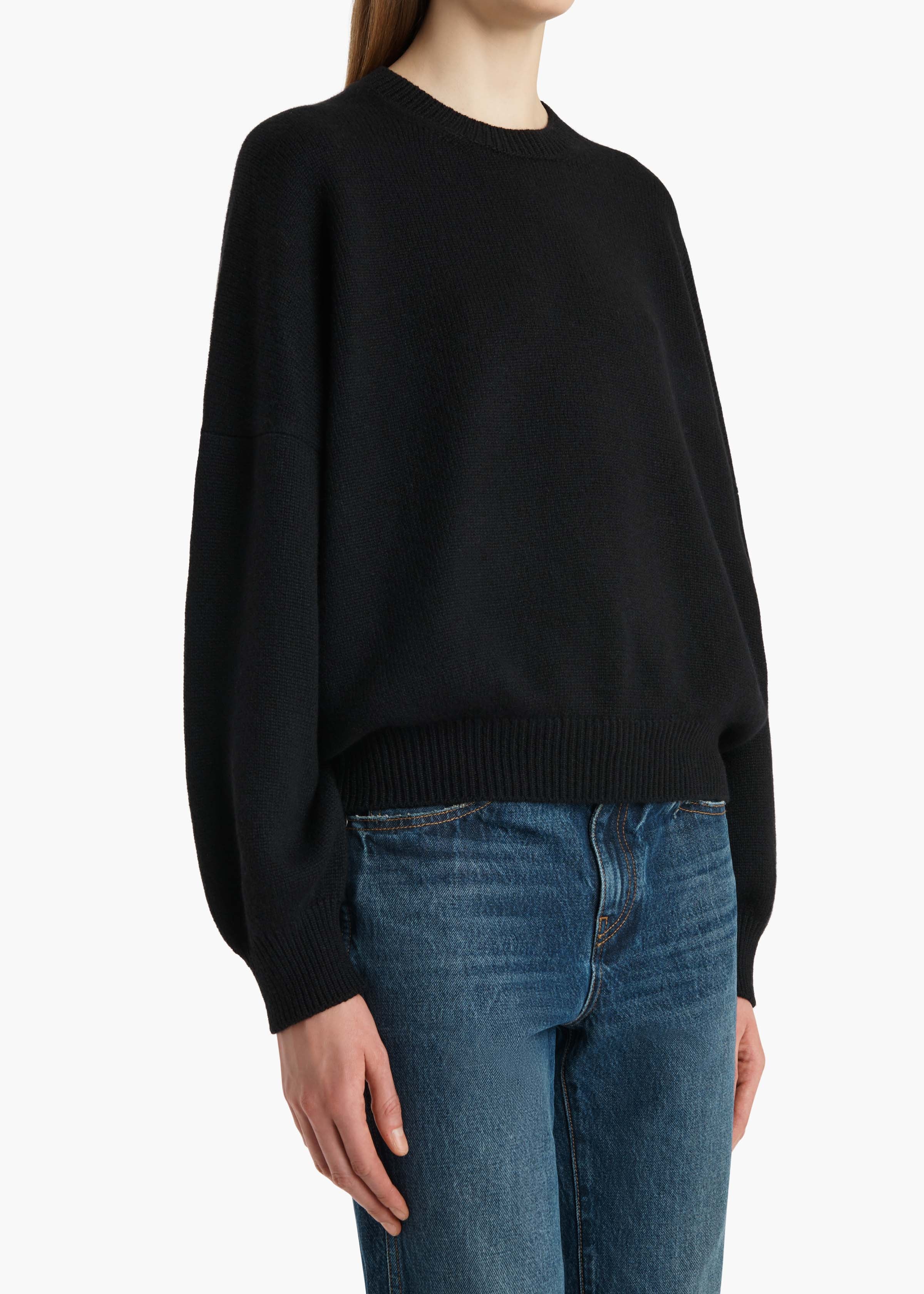 Khaite - Margaux Sweater in Black - Image 6