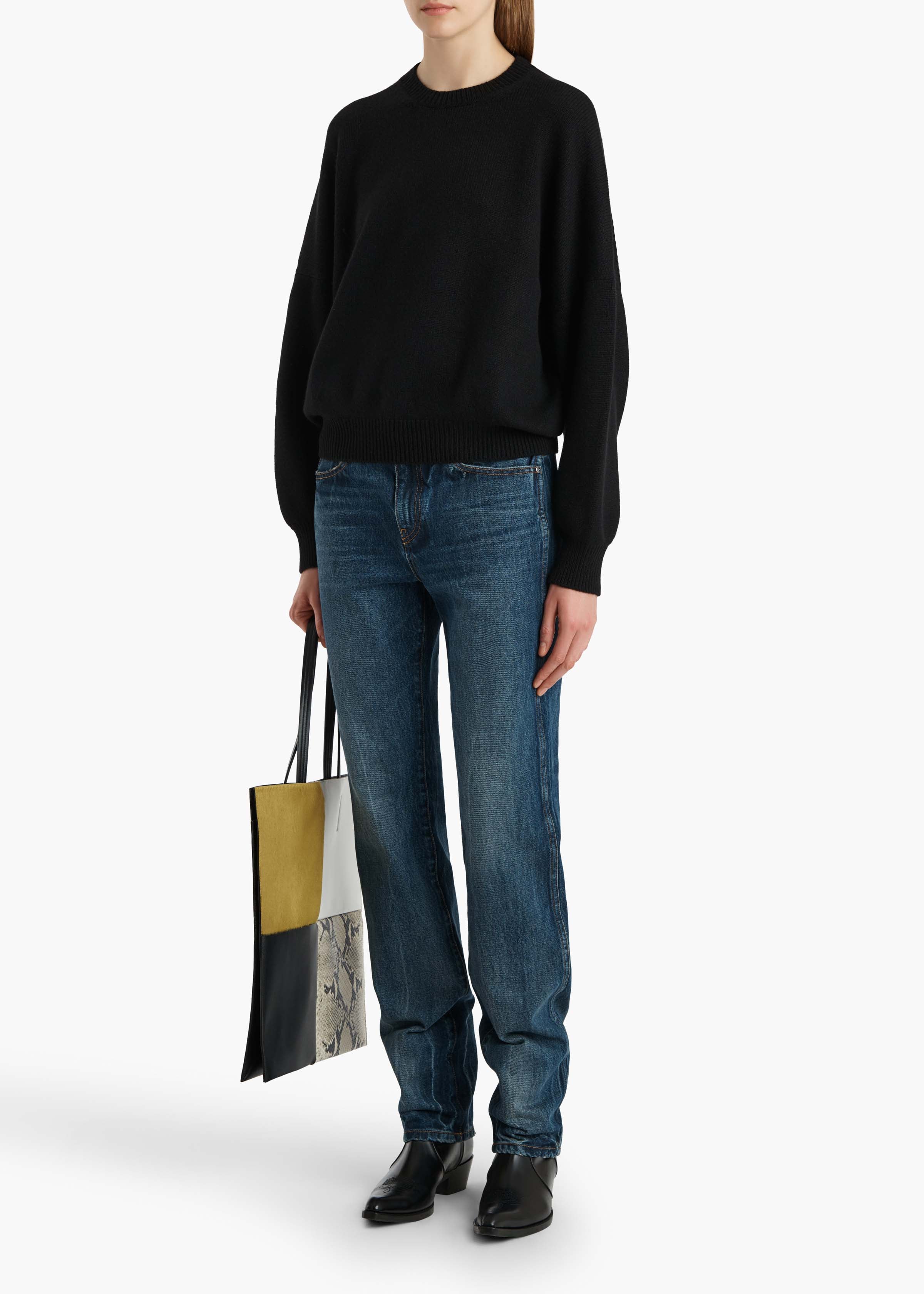 Khaite - Margaux Sweater in Black - Image 9