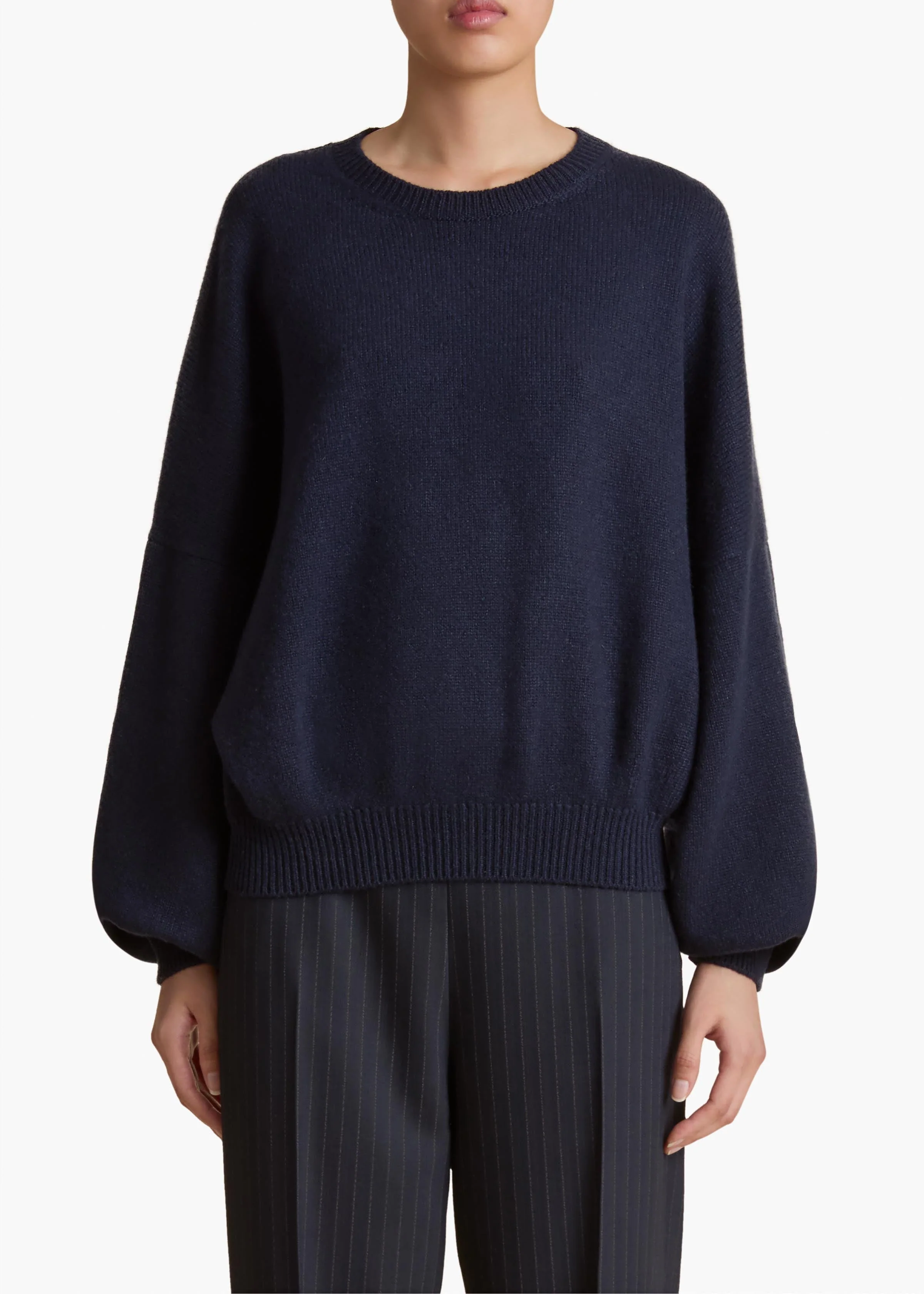 Khaite - Margaux Sweater in Midnight - Image 10