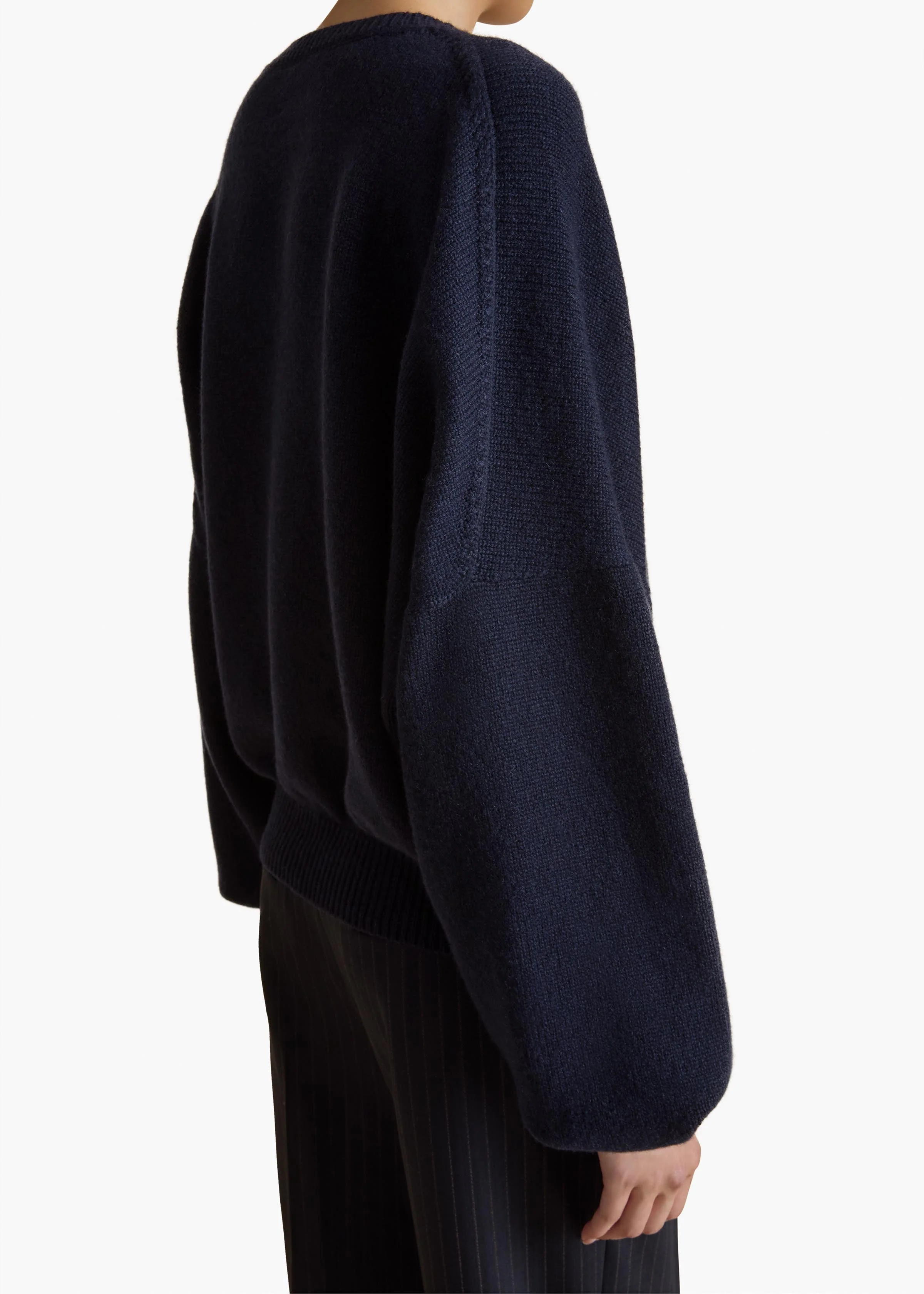 Khaite - Margaux Sweater in Midnight - Image 13