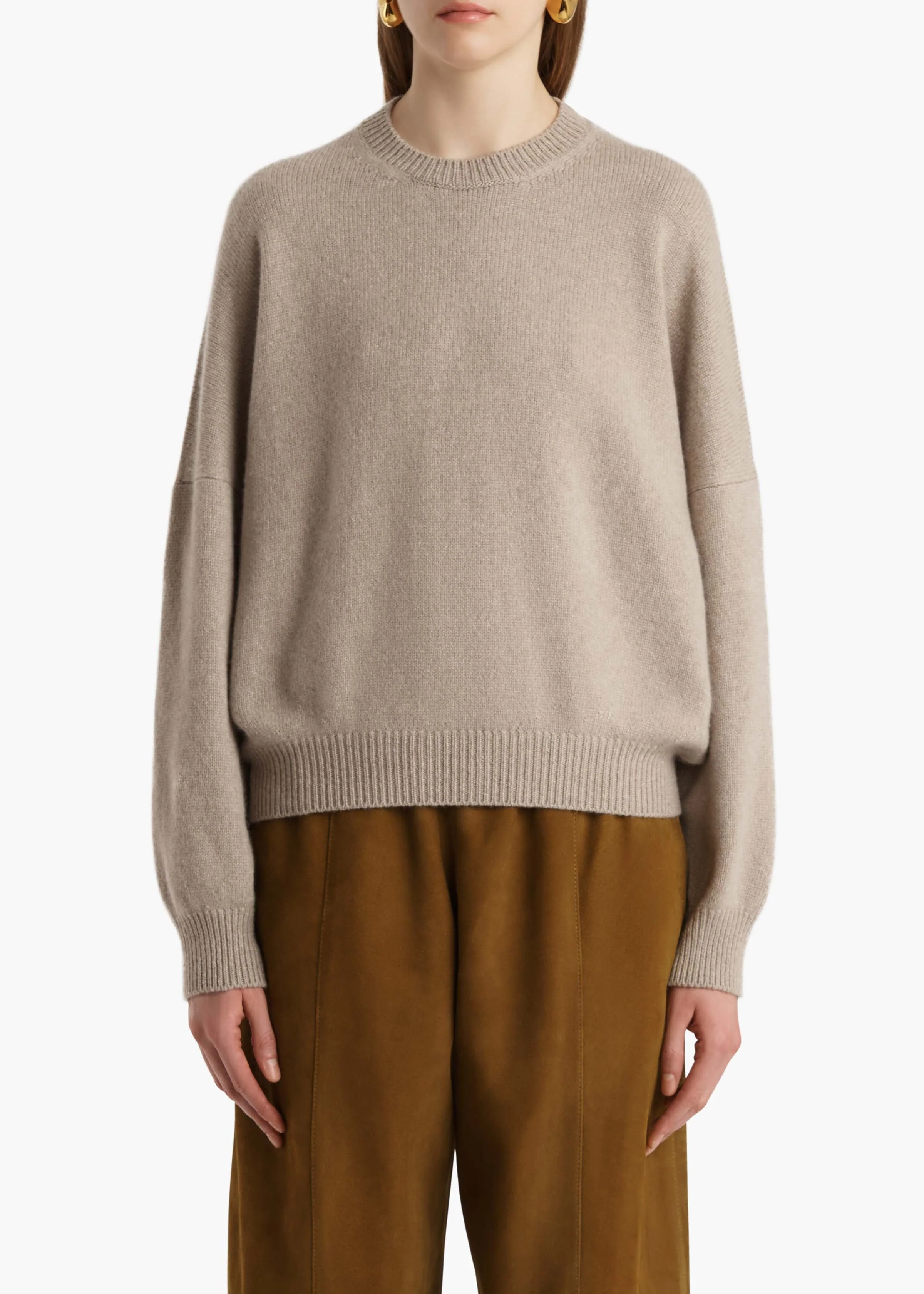 Khaite - Margaux Sweater in Putty - Image 10