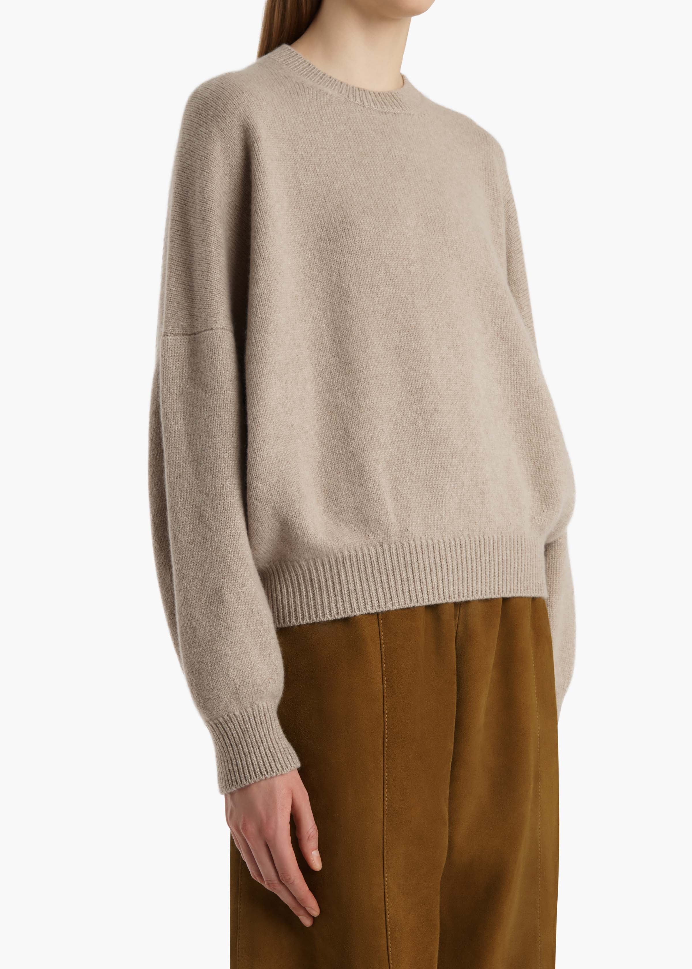 Khaite - Margaux Sweater in Putty - Image 12