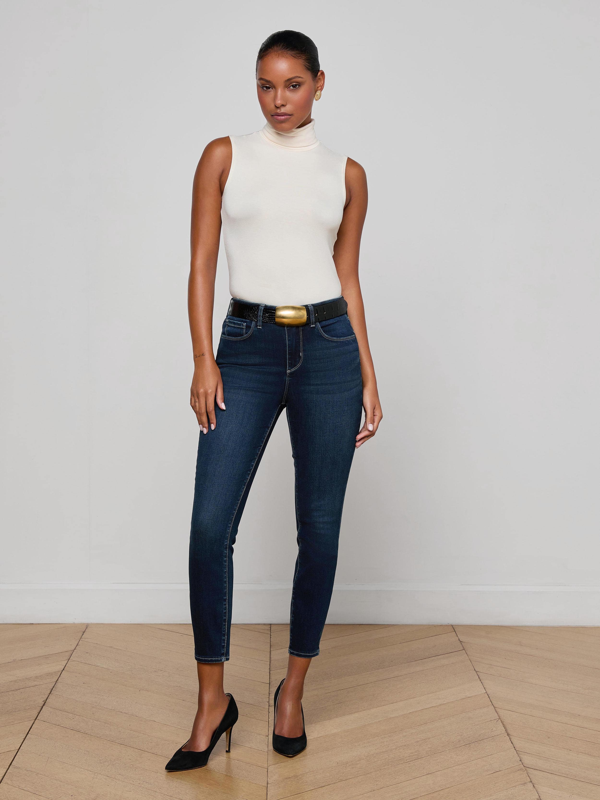 L'AGENCE - Margot Cropped Skinny Jean