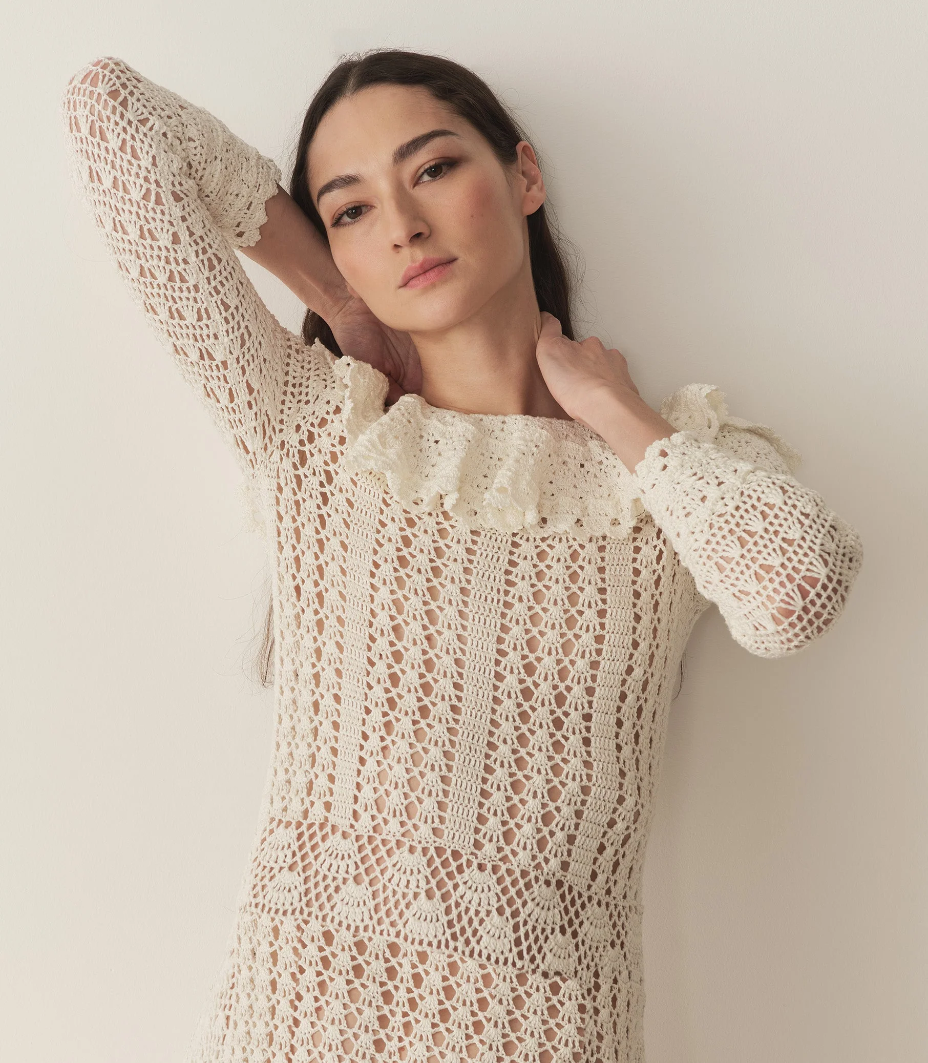 DÔEN - MARGOT DRESS -- PEARL - Image 3