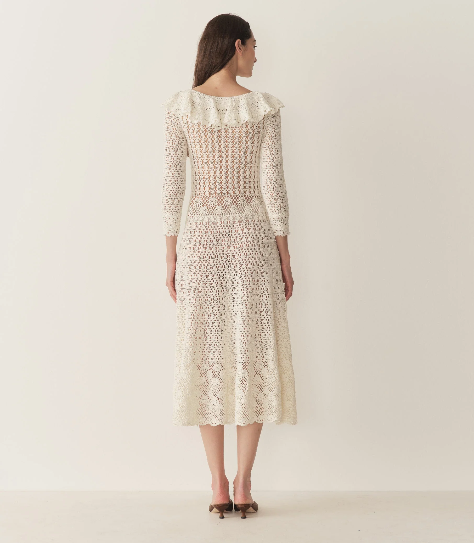 DÔEN - MARGOT DRESS -- PEARL - Image 5