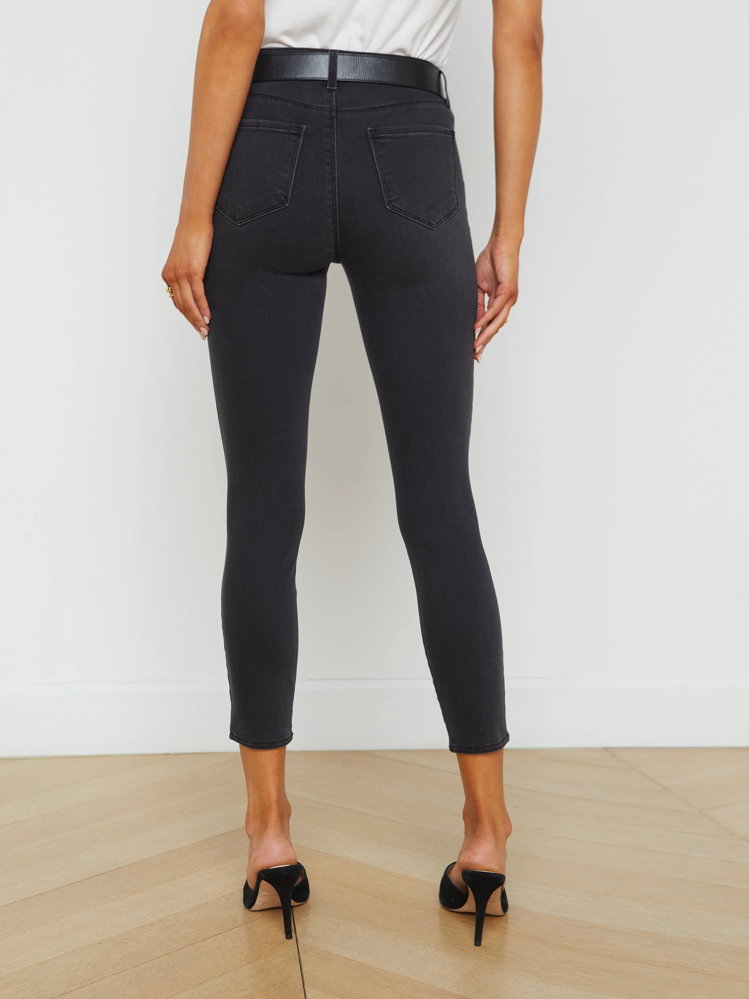L'AGENCE - Margot Cropped Skinny Jean - Image 4