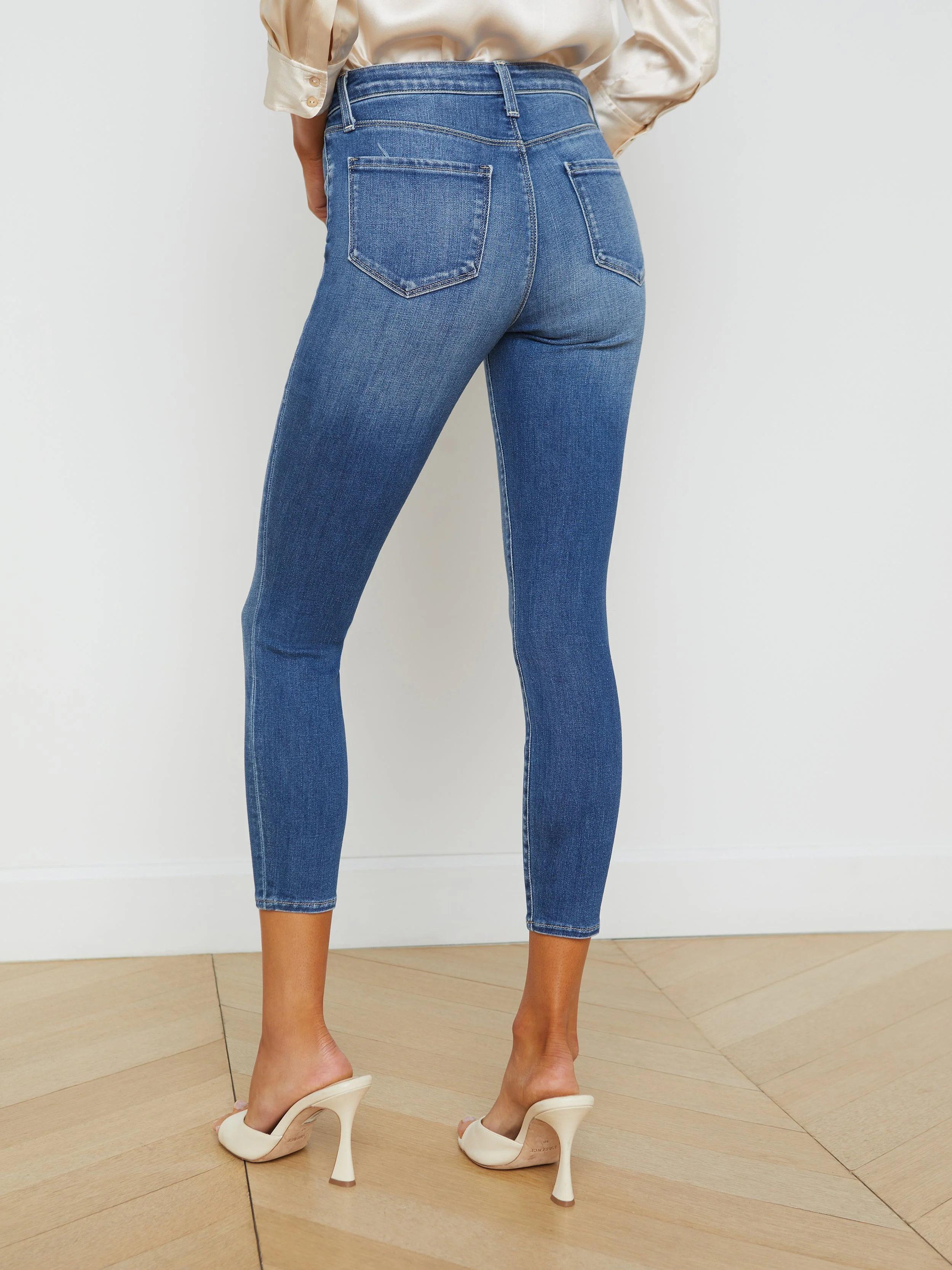 L'AGENCE - Margot Cropped Skinny Jean - Image 9