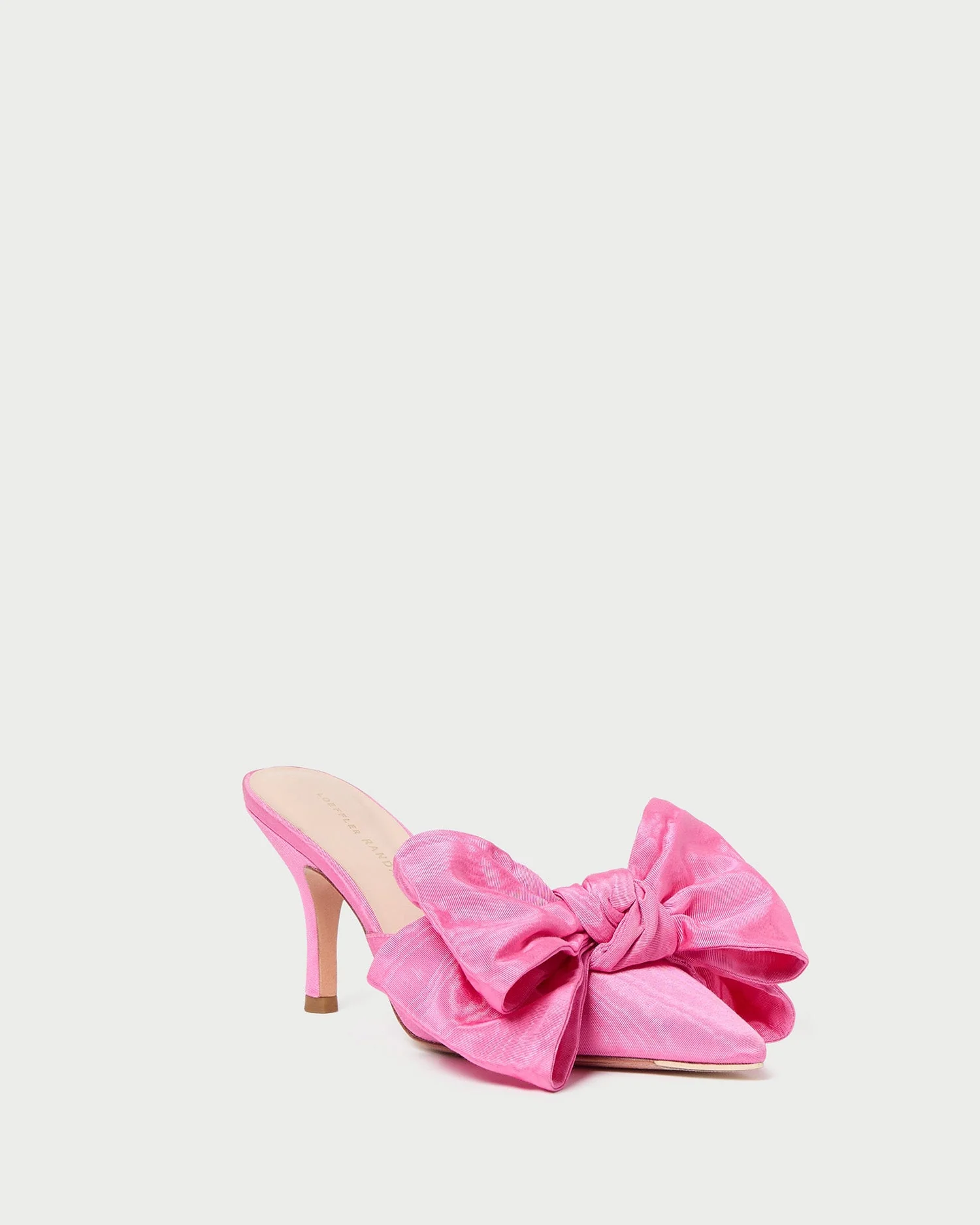 Loeffler Randall - Margot Rose Moiré Bow Mule