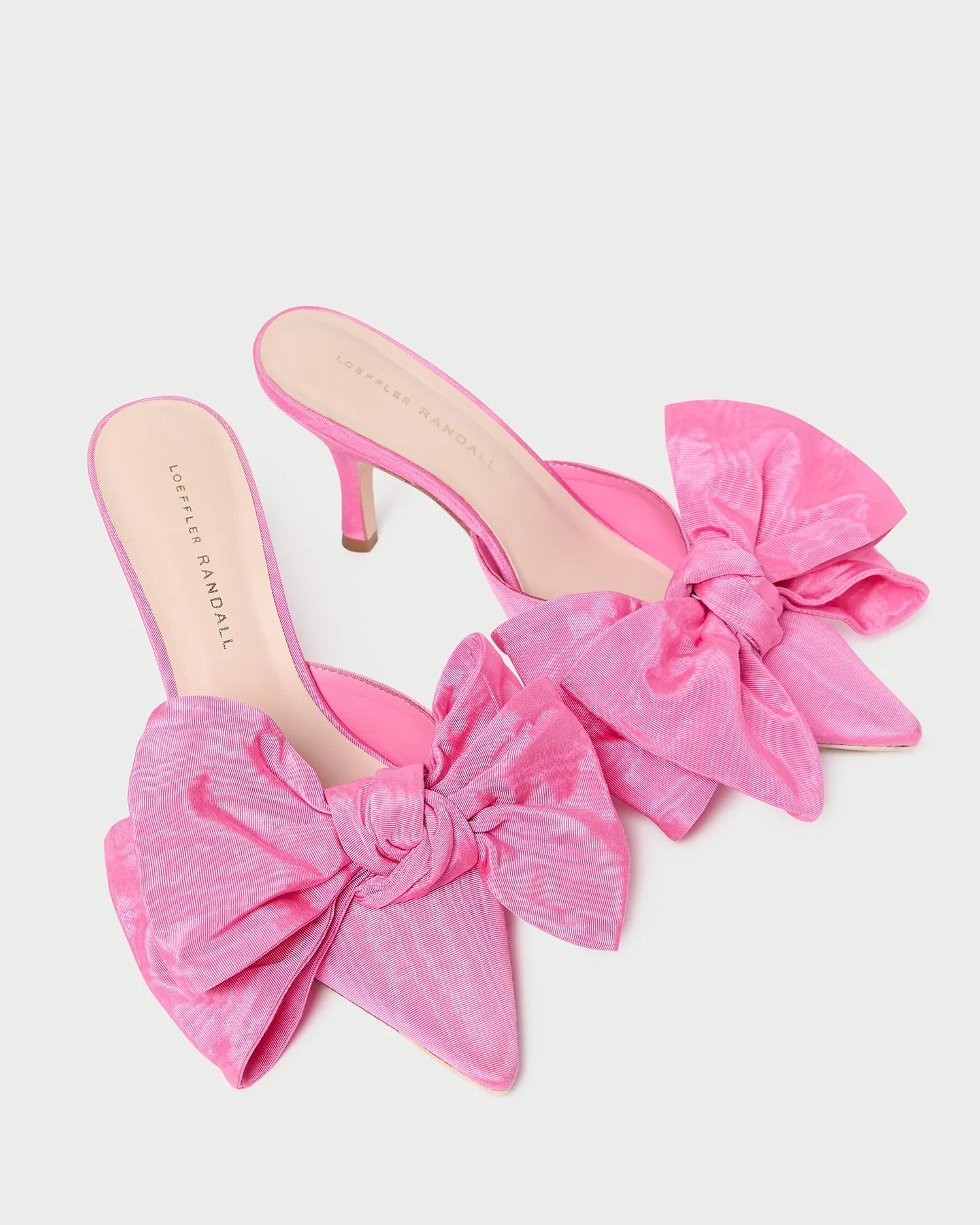 Loeffler Randall - Margot Rose Moiré Bow Mule - Image 3