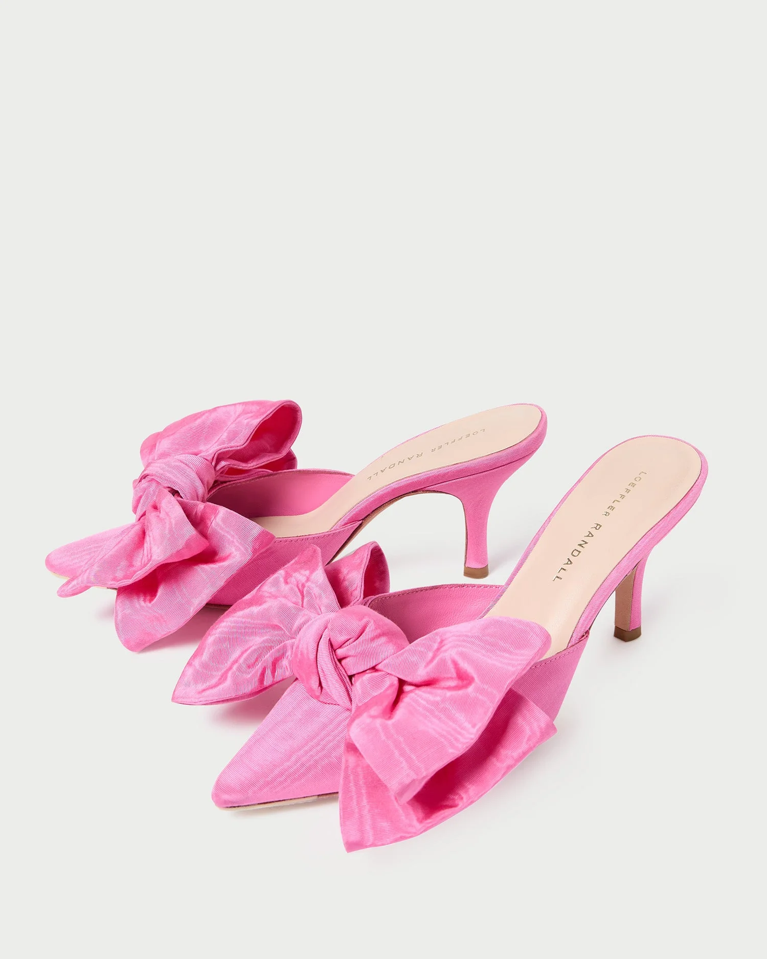 Loeffler Randall - Margot Rose Moiré Bow Mule - Image 4