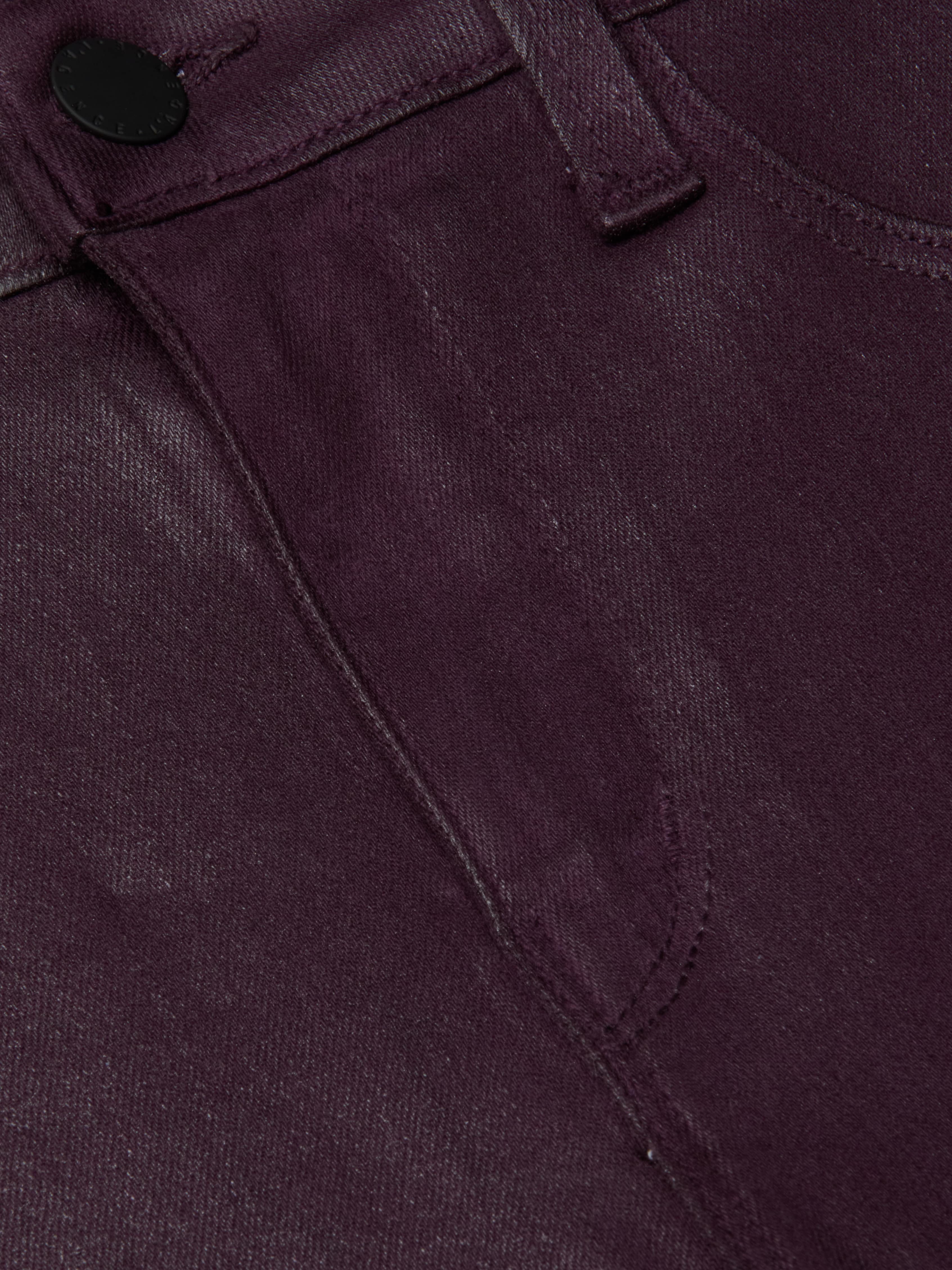 L'AGENCE - Marguerite Coated Skinny Jean - Image 5