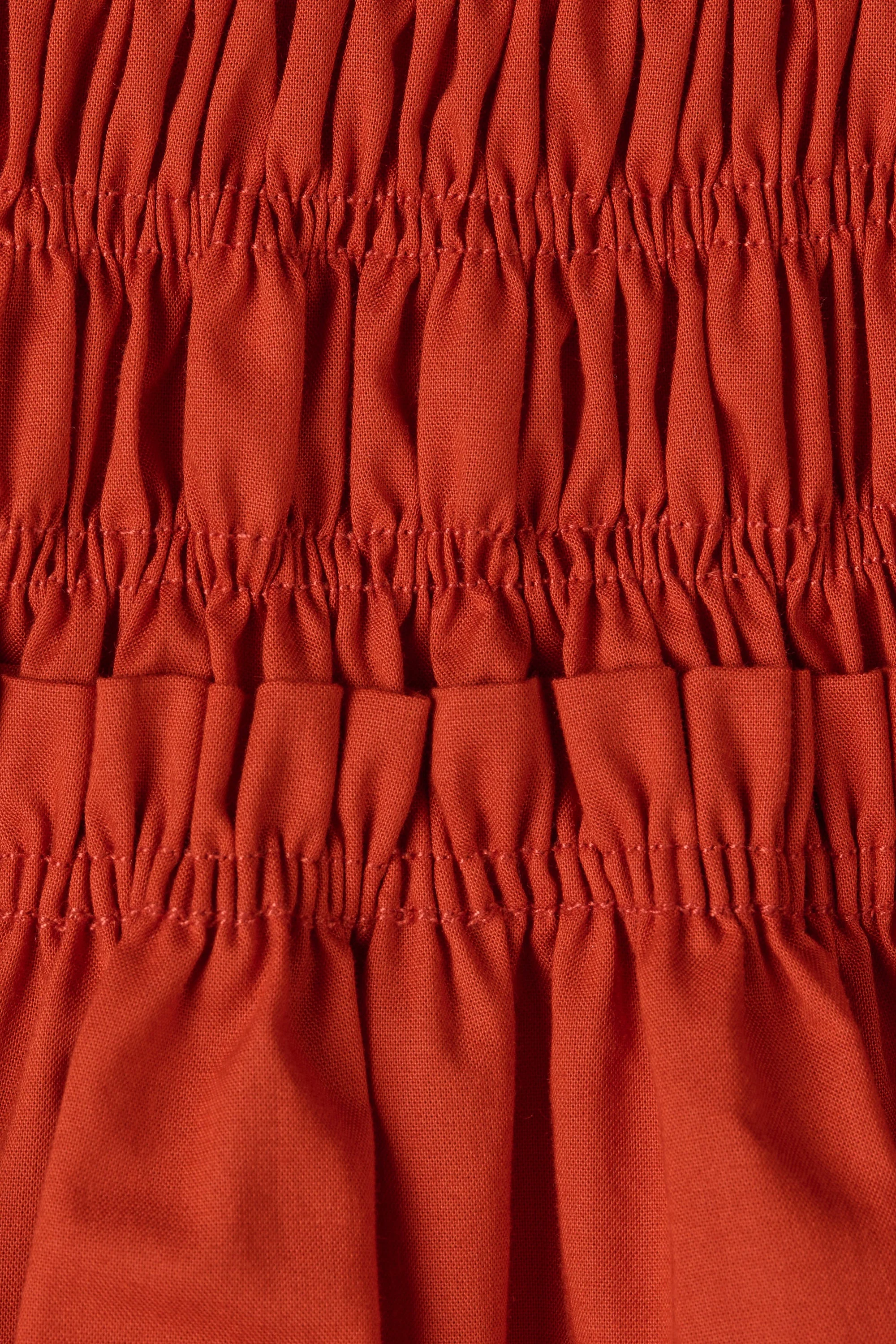 Faithfull - Maria Mini Dress Dusty Tomato - Image 6