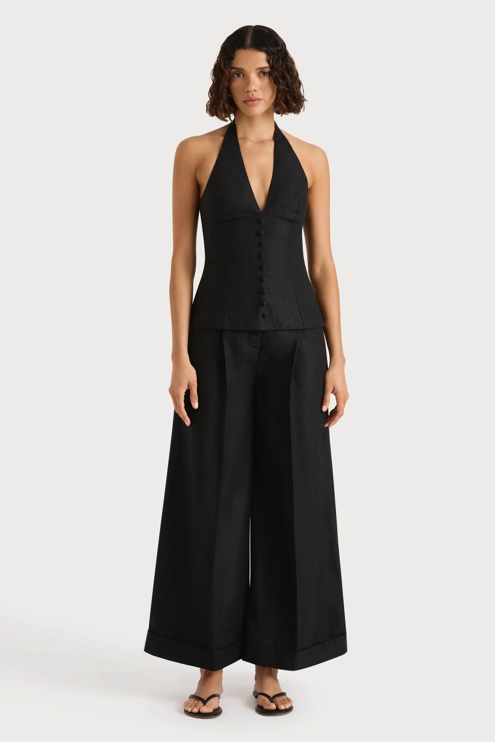 Faithfull - Marie Top Black - Final Sale