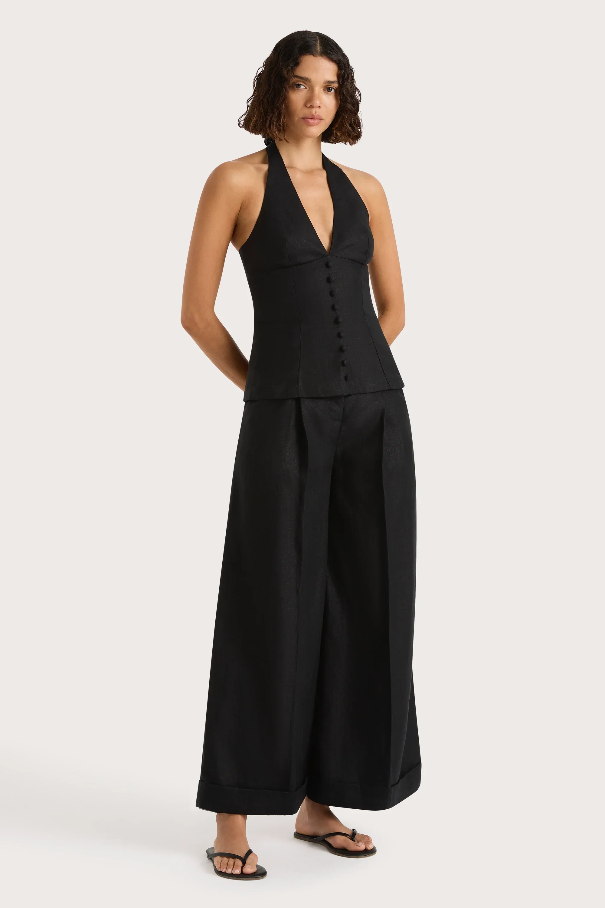 Faithfull - Marie Top Black - Final Sale - Image 3