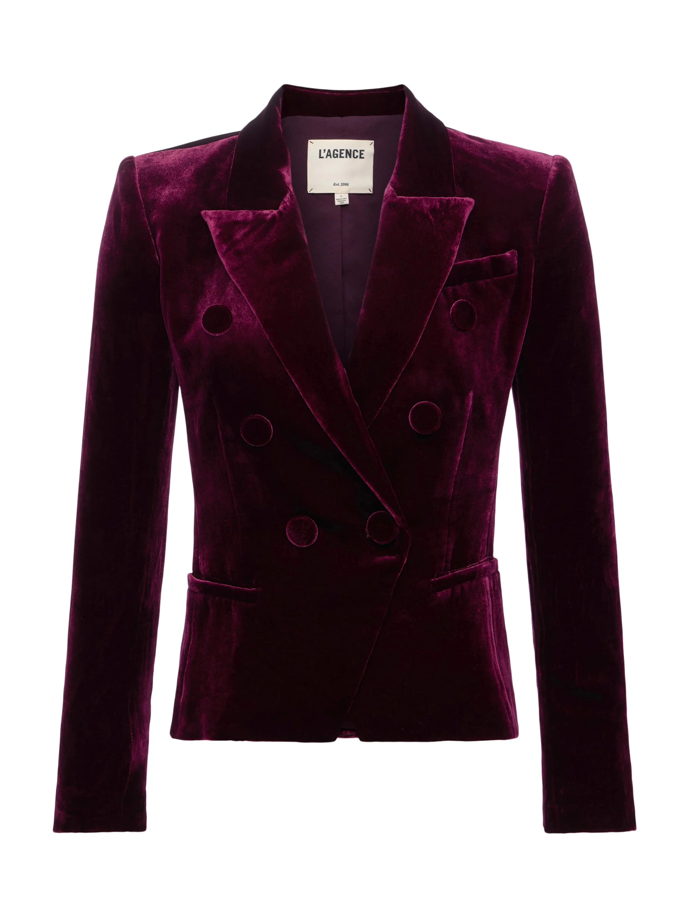 L'AGENCE - Marie Velvet Blazer - Image 7