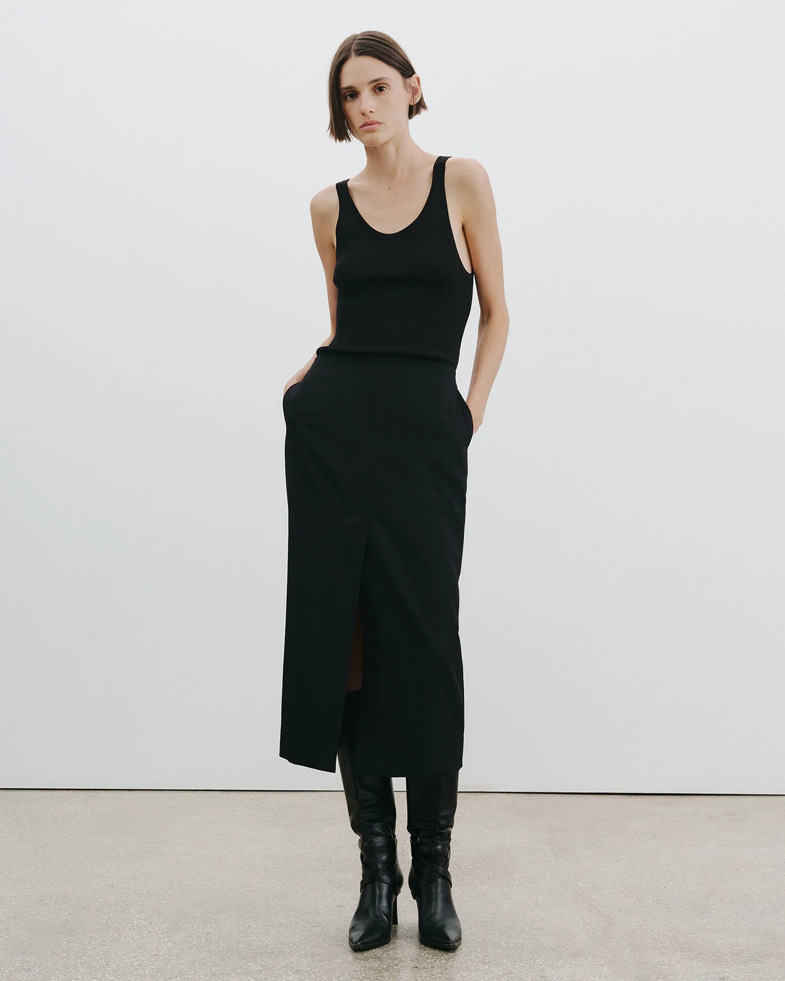 Nili Lotan - MARIHA WOOL SKIRT - Image 6
