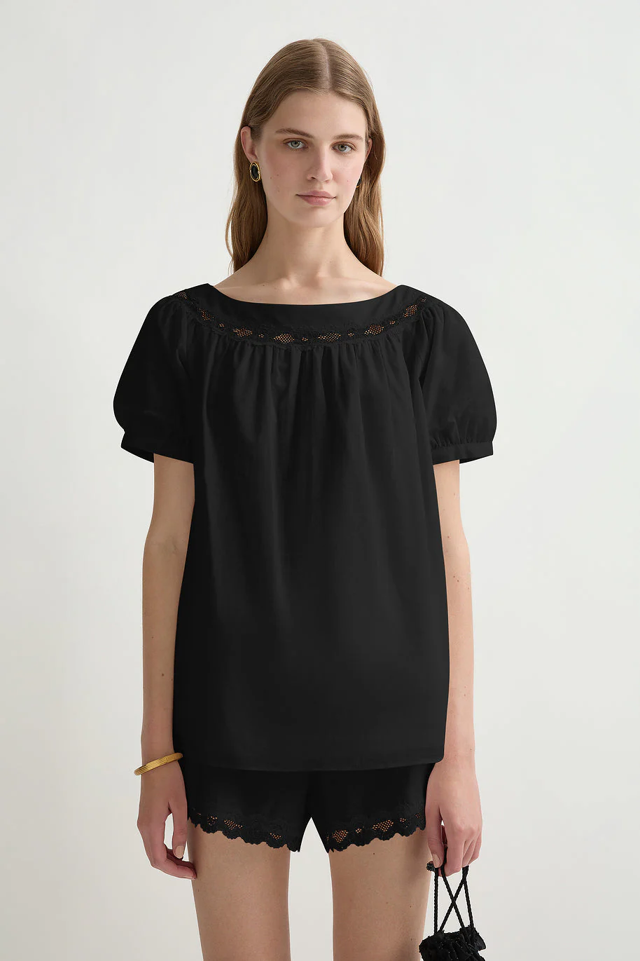Posse - MARILYN BLOUSE - BLACK - Image 5