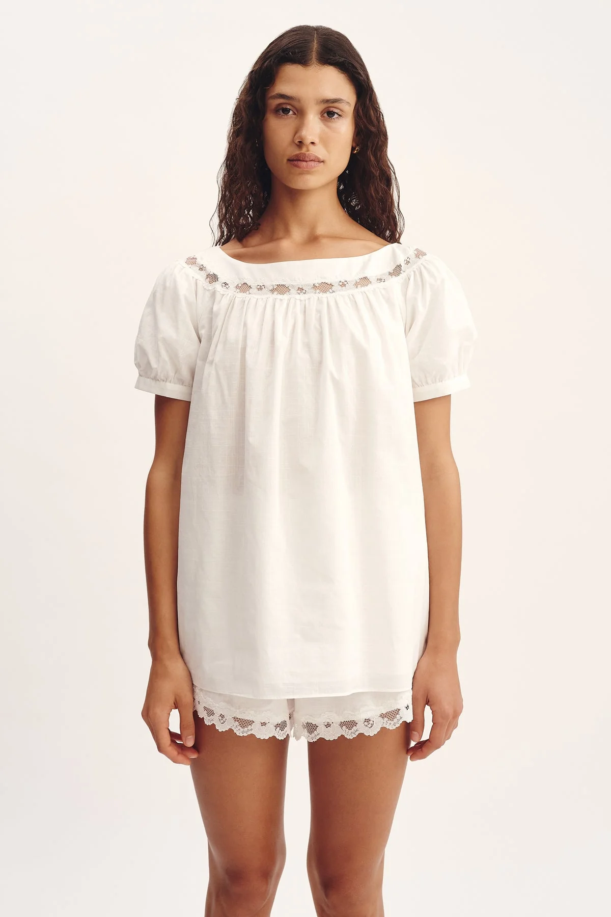 Posse - MARILYN BLOUSE - VINTAGE WHITE - Image 3