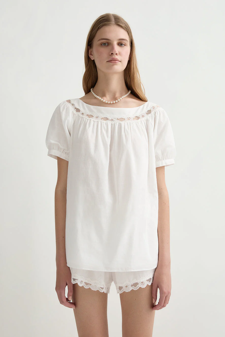 Posse - MARILYN BLOUSE - VINTAGE WHITE - Image 7