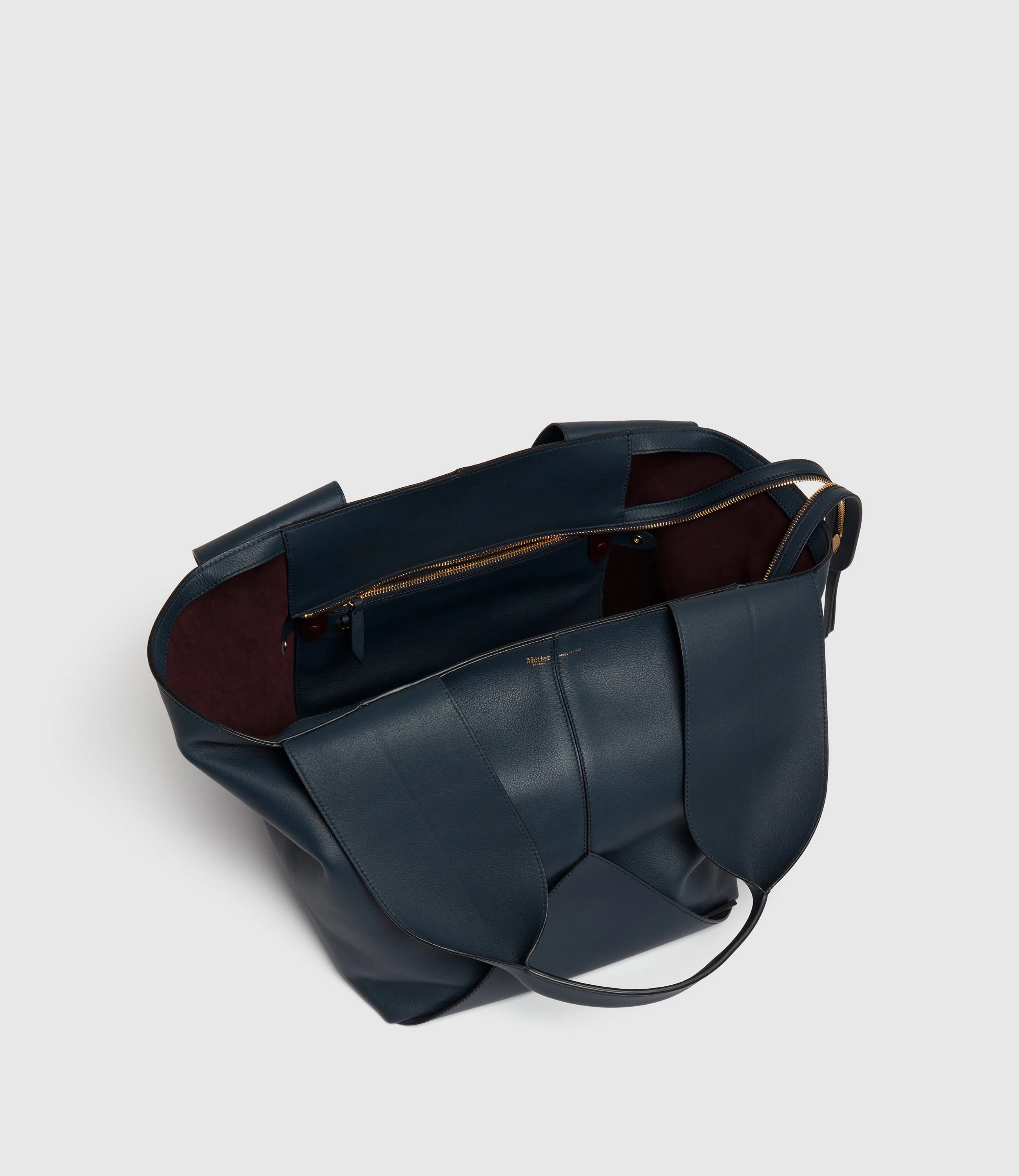 Metier - Market Bag Smooth Calfskin Navy - Image 3