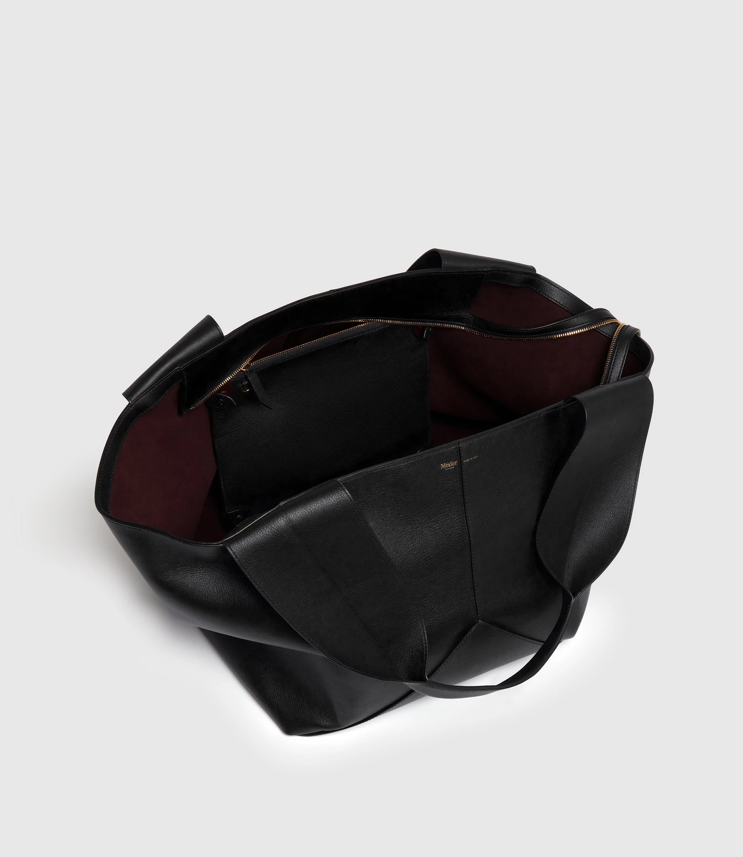 Metier - Market Weekend Smooth Calfskin Black - Image 3