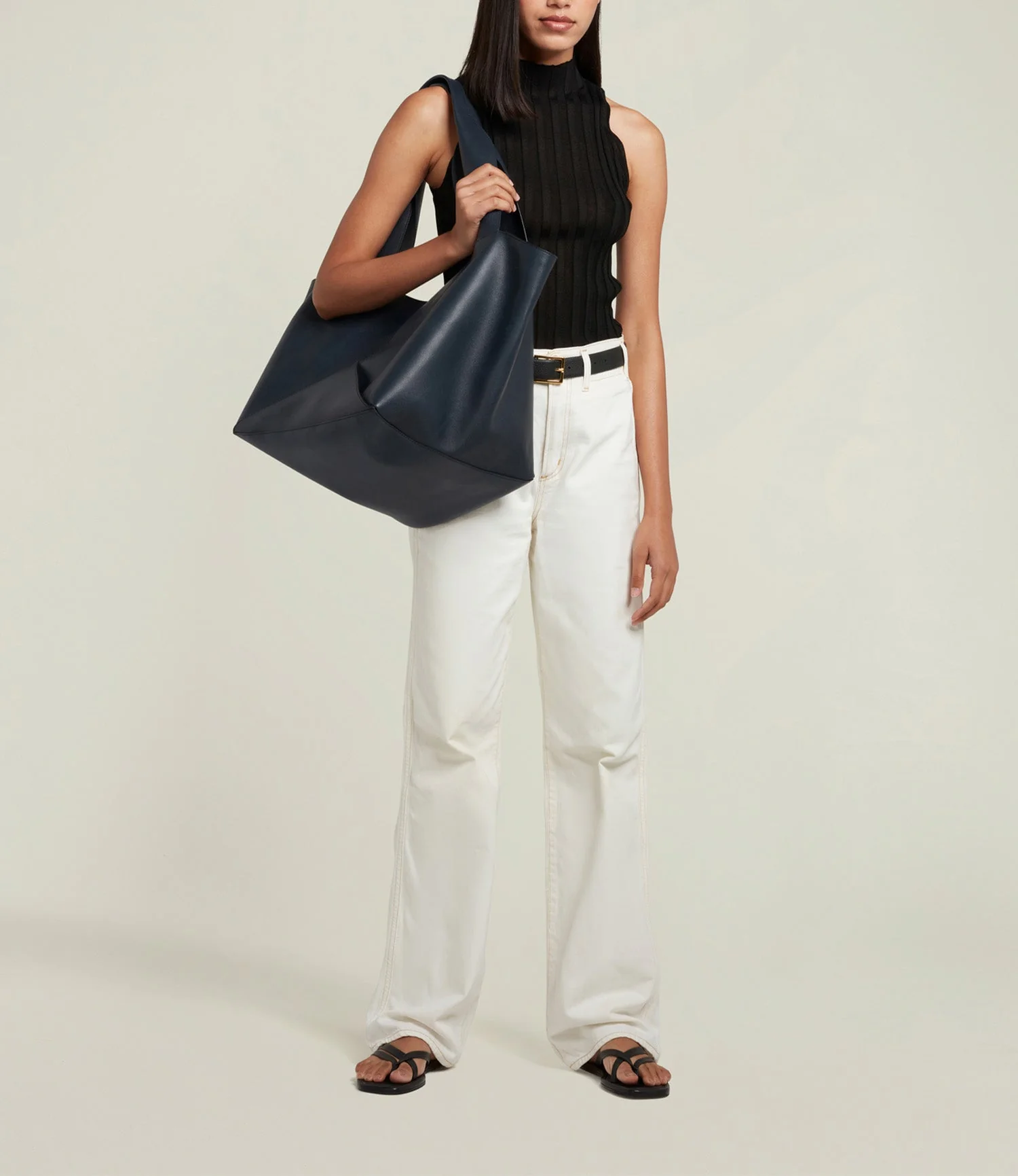 Metier - Market Weekend Smooth Calfskin Navy - Image 4