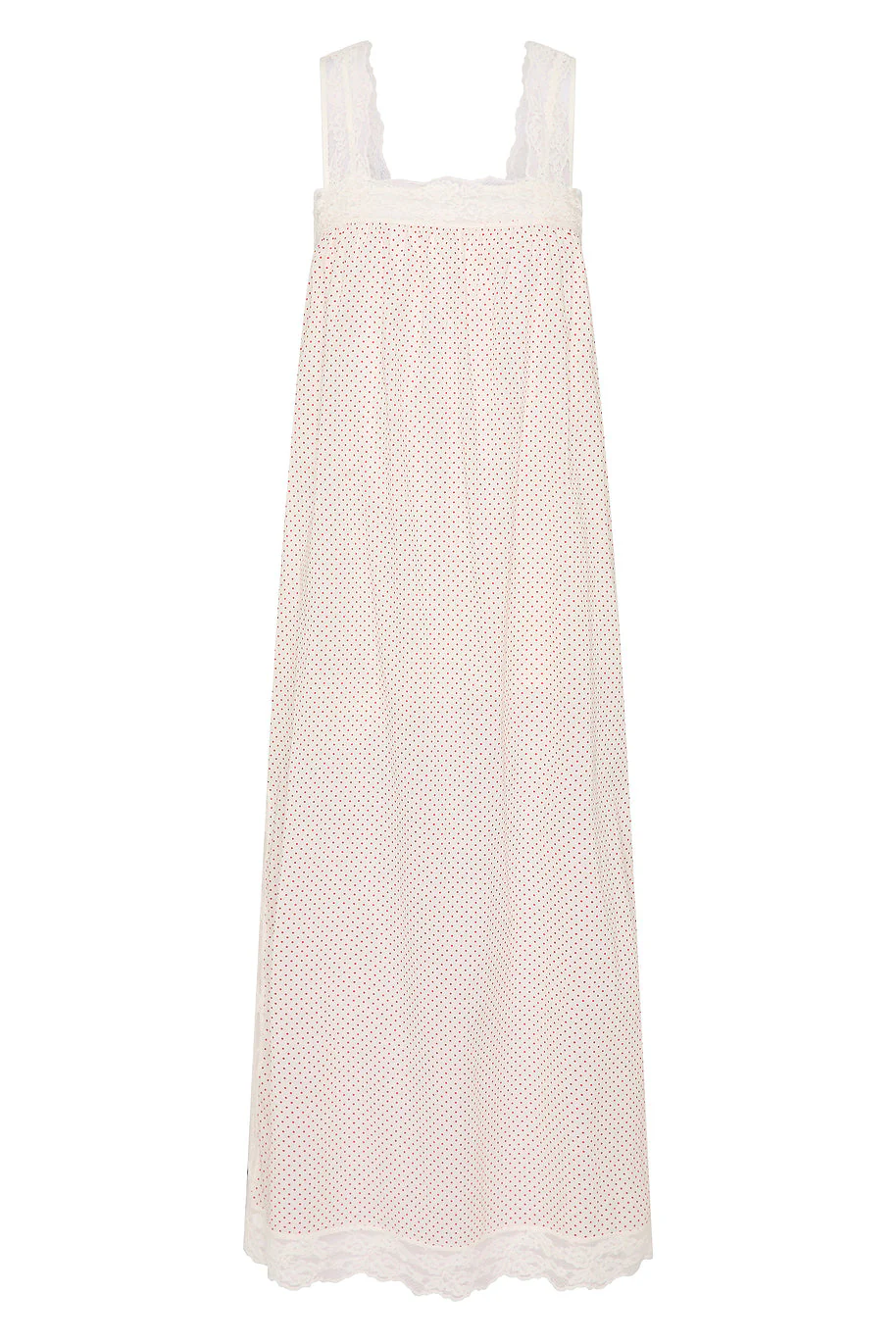 Posse - MARLOWE DRESS - CREAM & RED POLKA DOT - Image 5
