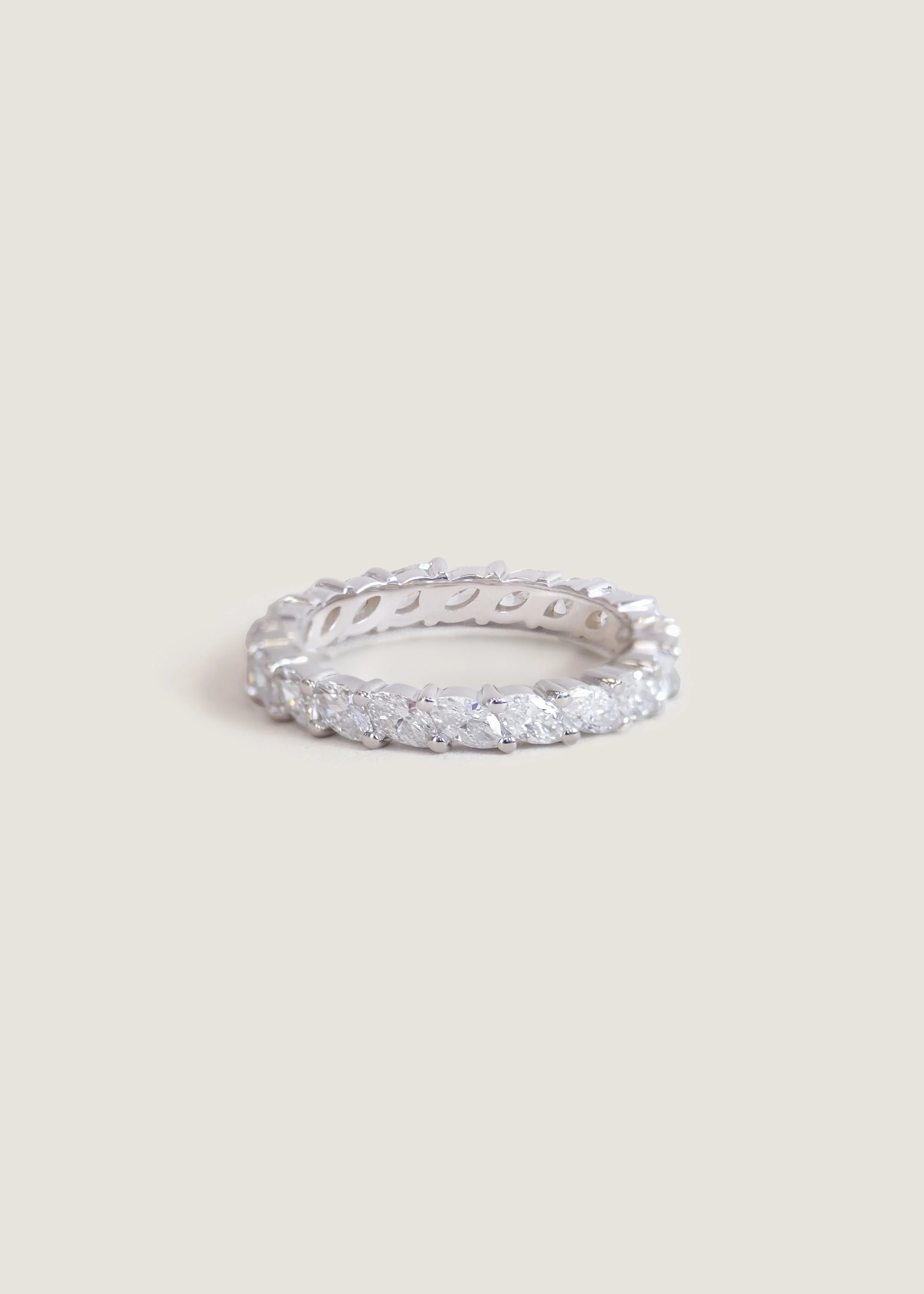 Kinn - Marquise Eternity Ring Diamond White Gold