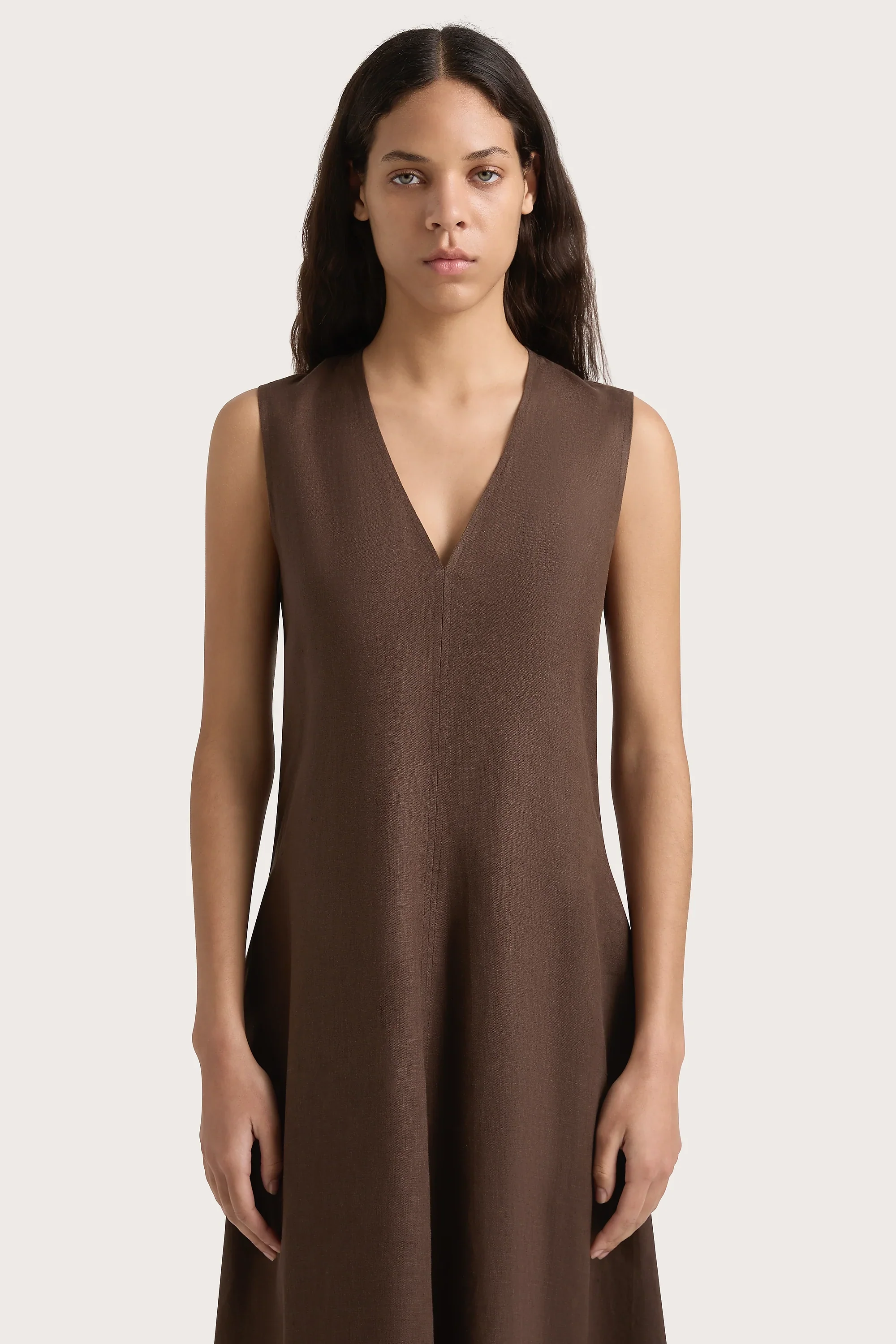 Faithfull - Marteret Midi Dress Bistre - Final Sale - Image 4
