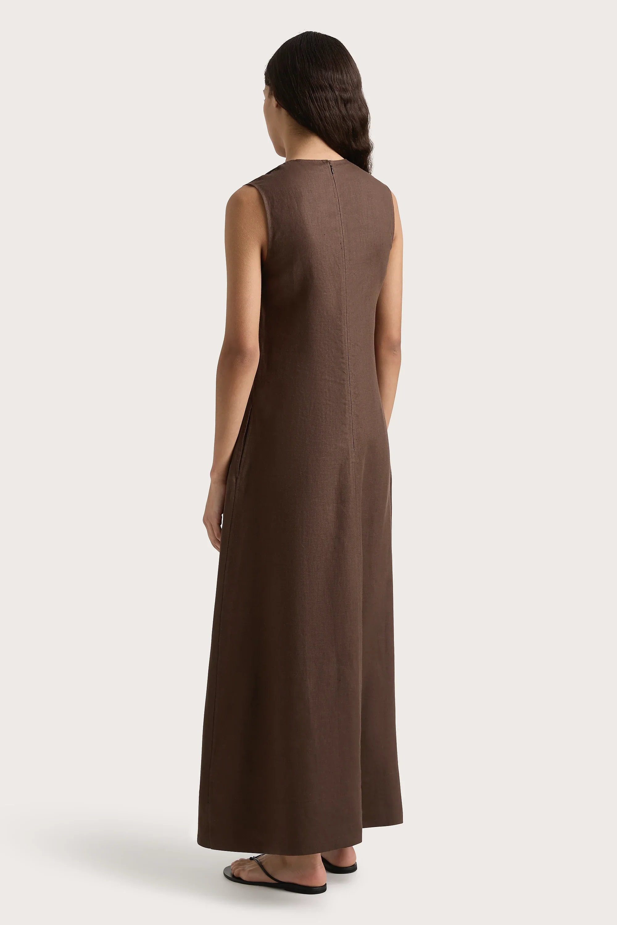 Faithfull - Marteret Midi Dress Bistre - Final Sale - Image 5