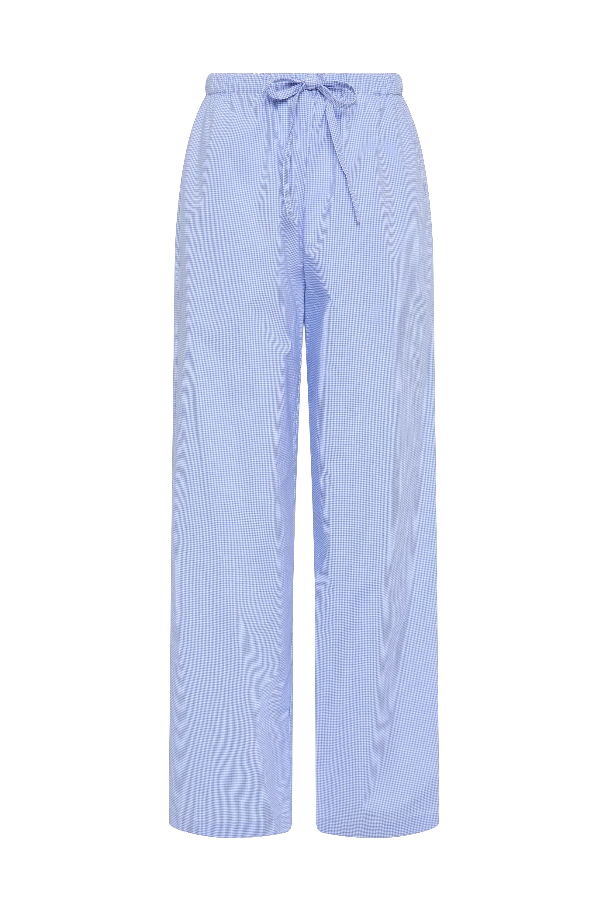 Faithfull - Martine Pant Micro Gingham Soft Blue - Final Sale - Image 6