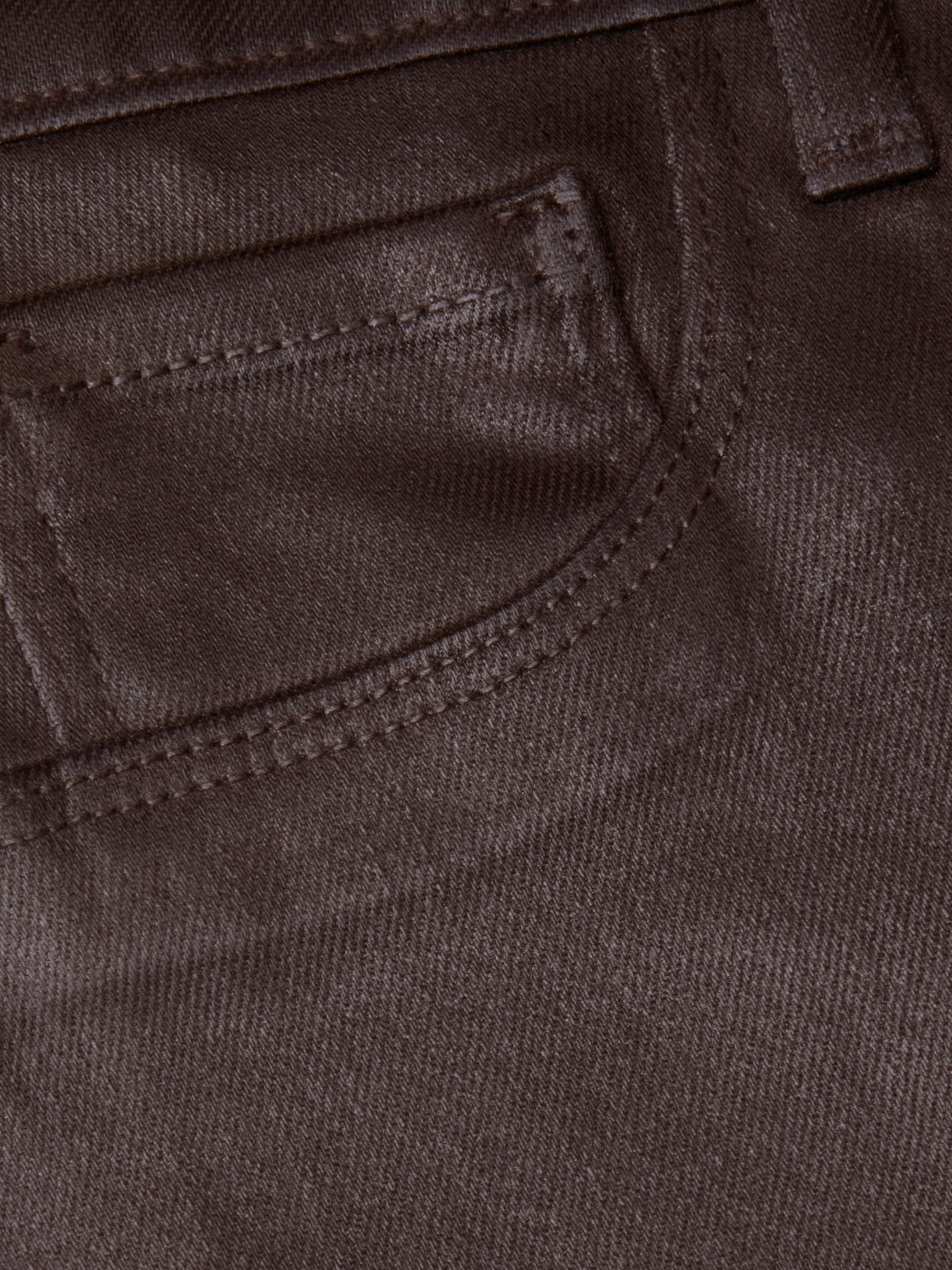 L'AGENCE - Marty Coated Flare Jean - Image 6