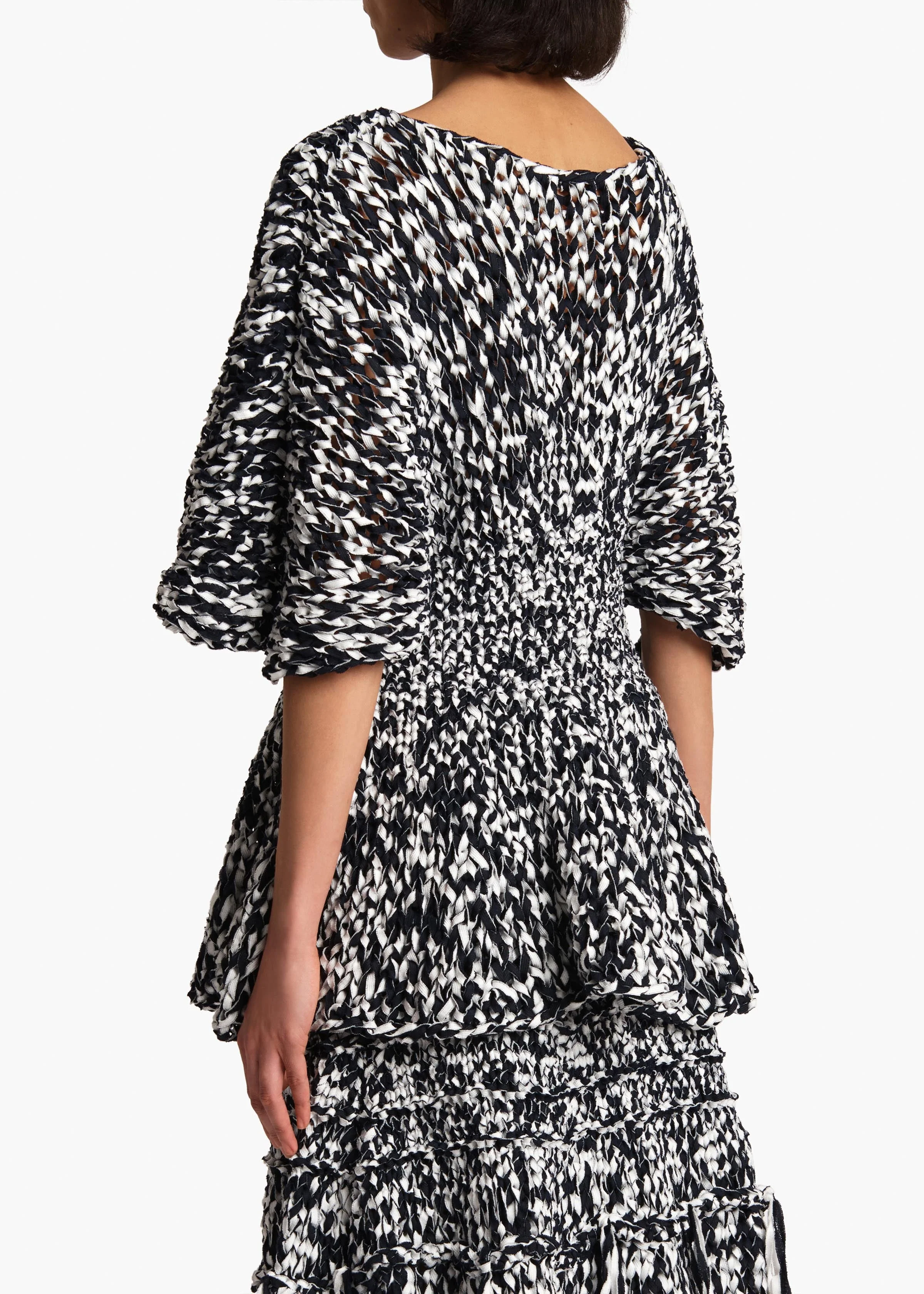 Khaite - Mathilde Top in Glaze and Midnight - Image 11