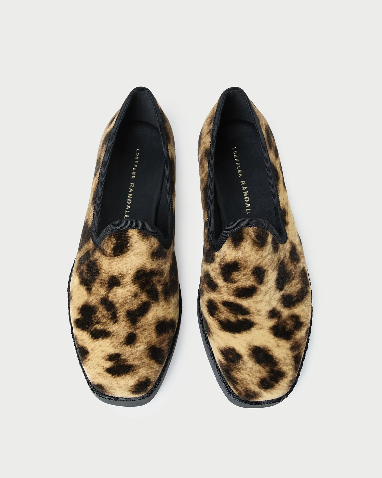 Loeffler Randall - Mattie Leopard Velvet Slip - On Sneaker