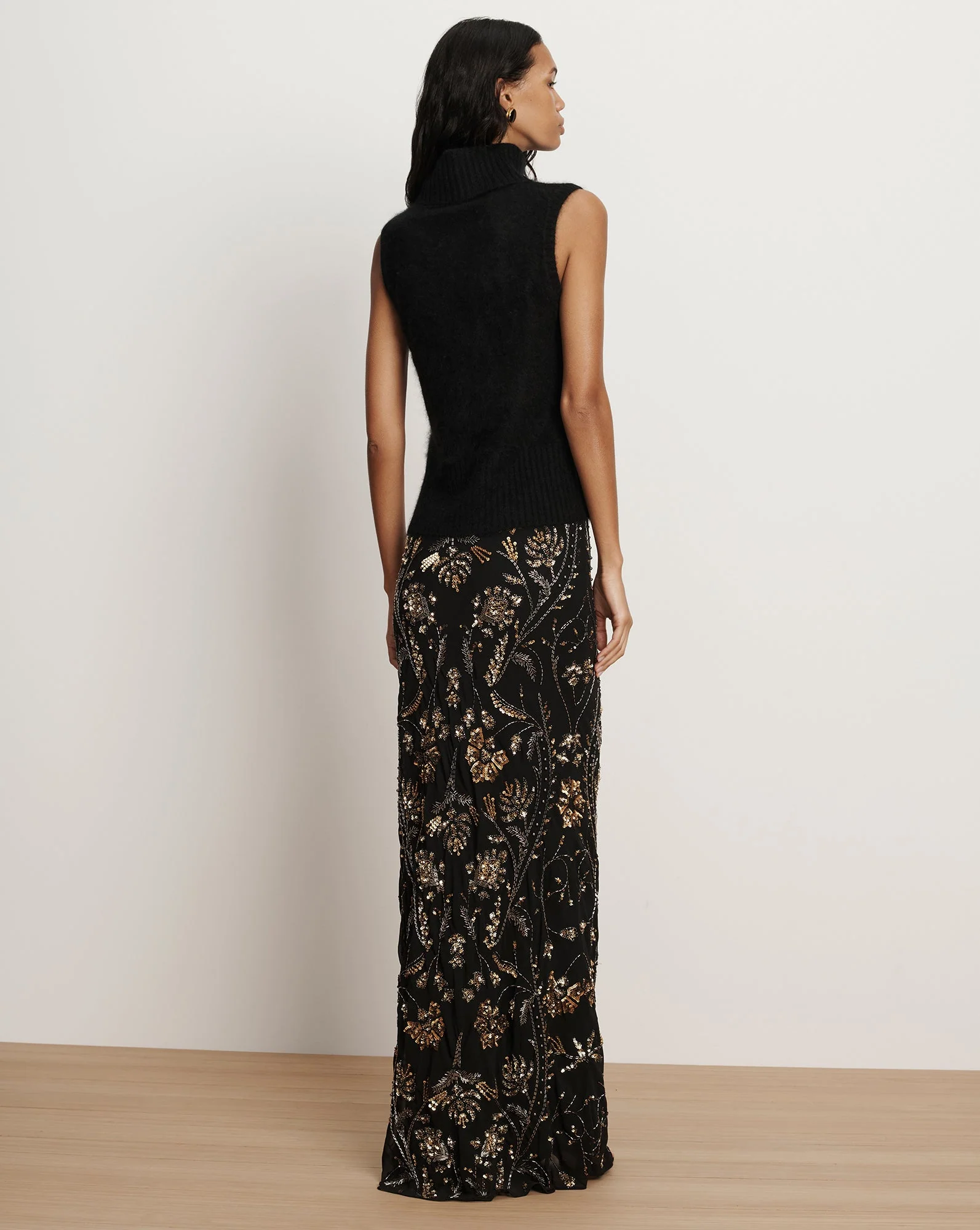Veronica Beard - Mazzy Brushed Cashmere Sleeveless Sweater - Image 3